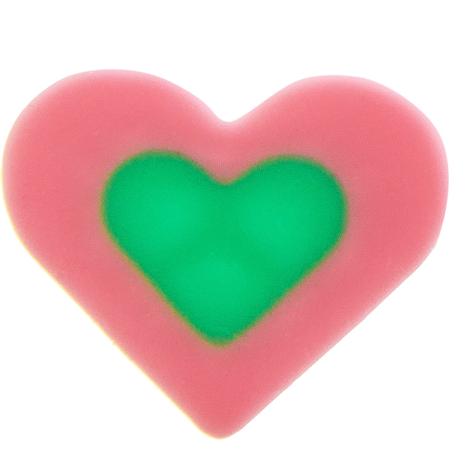 Rico Design x Redfries Radiergummi Herz Eye Candy 1,7x2,1x6cm Farbe Rosa/Grün von Rico Design