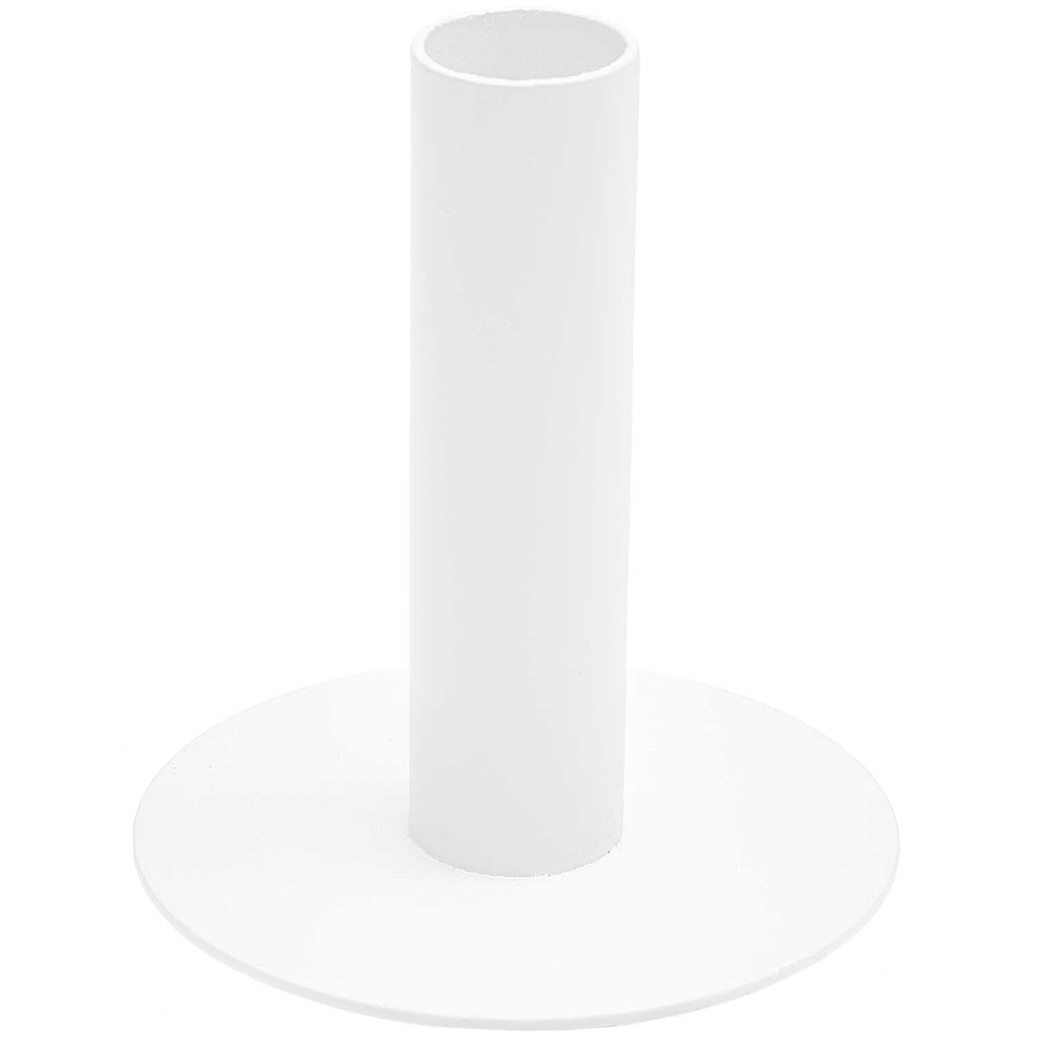 Rico Design Kerzenständer weiß 10cm