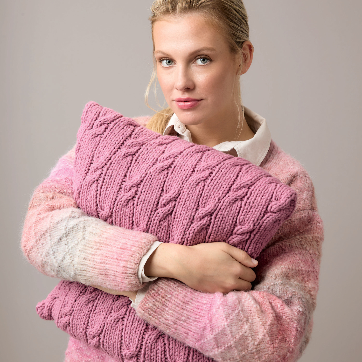 Strickset Kissen Modell 02 aus Die Neue Masche No. 11