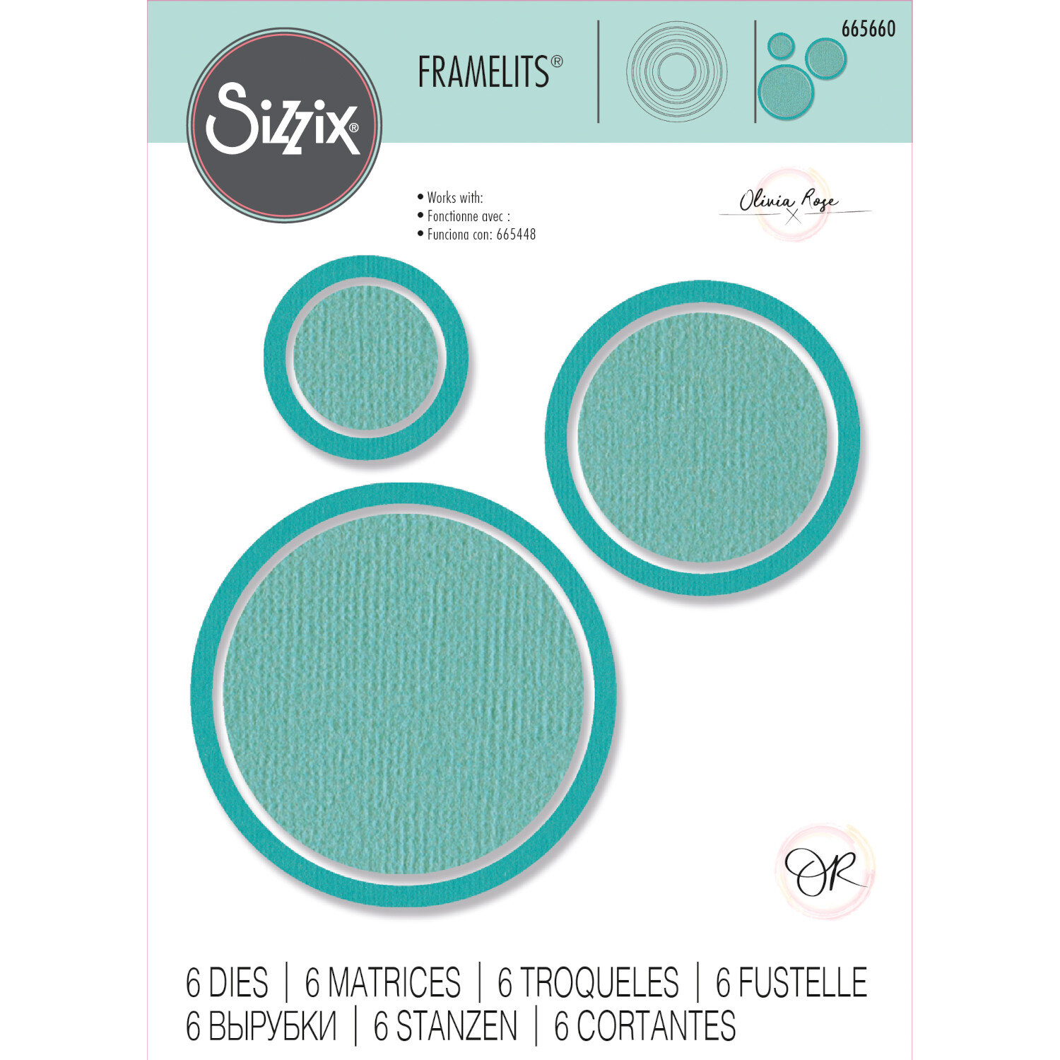 Framelits Die Set Circle Frames 6PK von idee. Creativmarkt