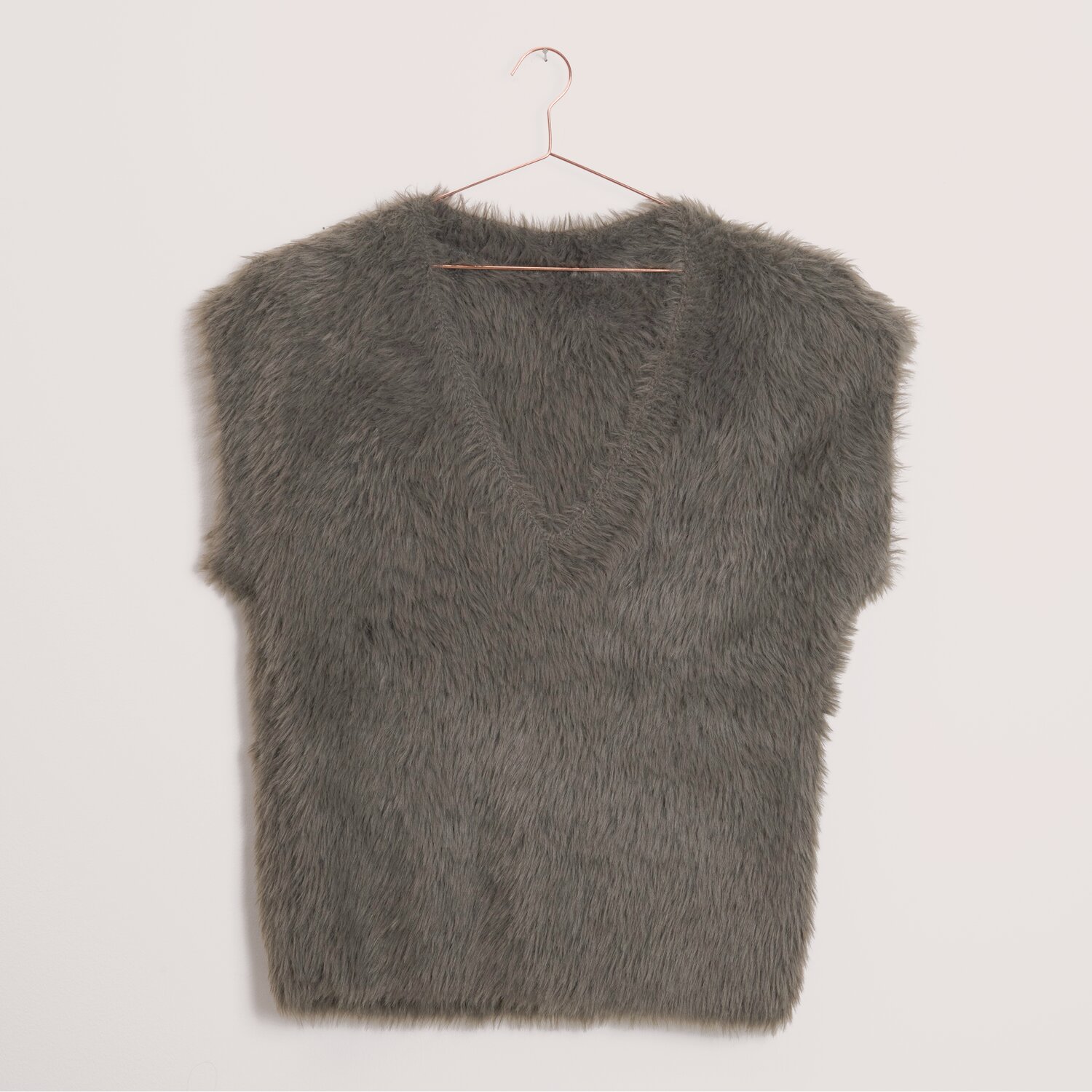 Creative Fur 100g 130m Farbe Dark Khaki von Rico Design