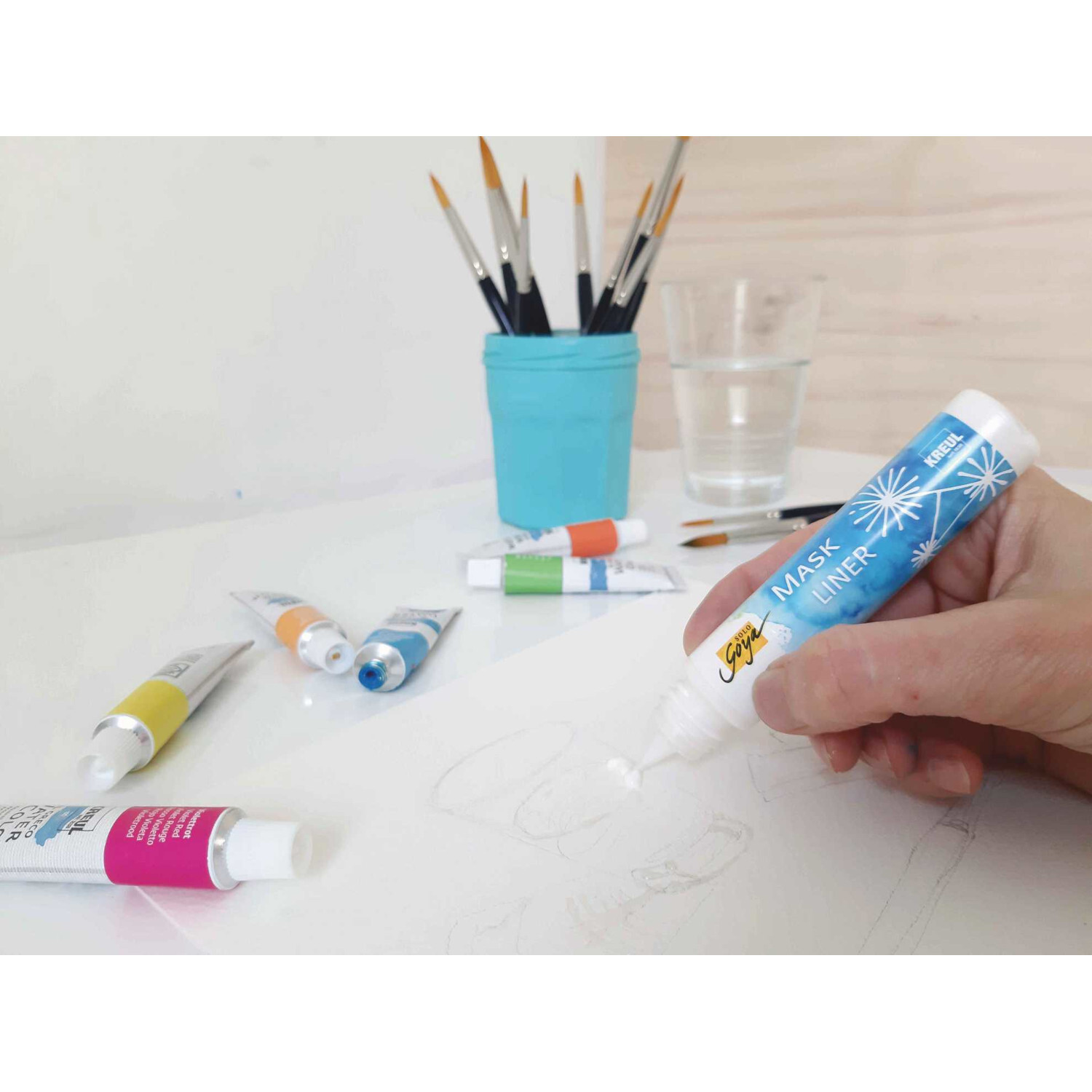 Mask Liner für Aquarellmalerei 25ml von C.Kreul 