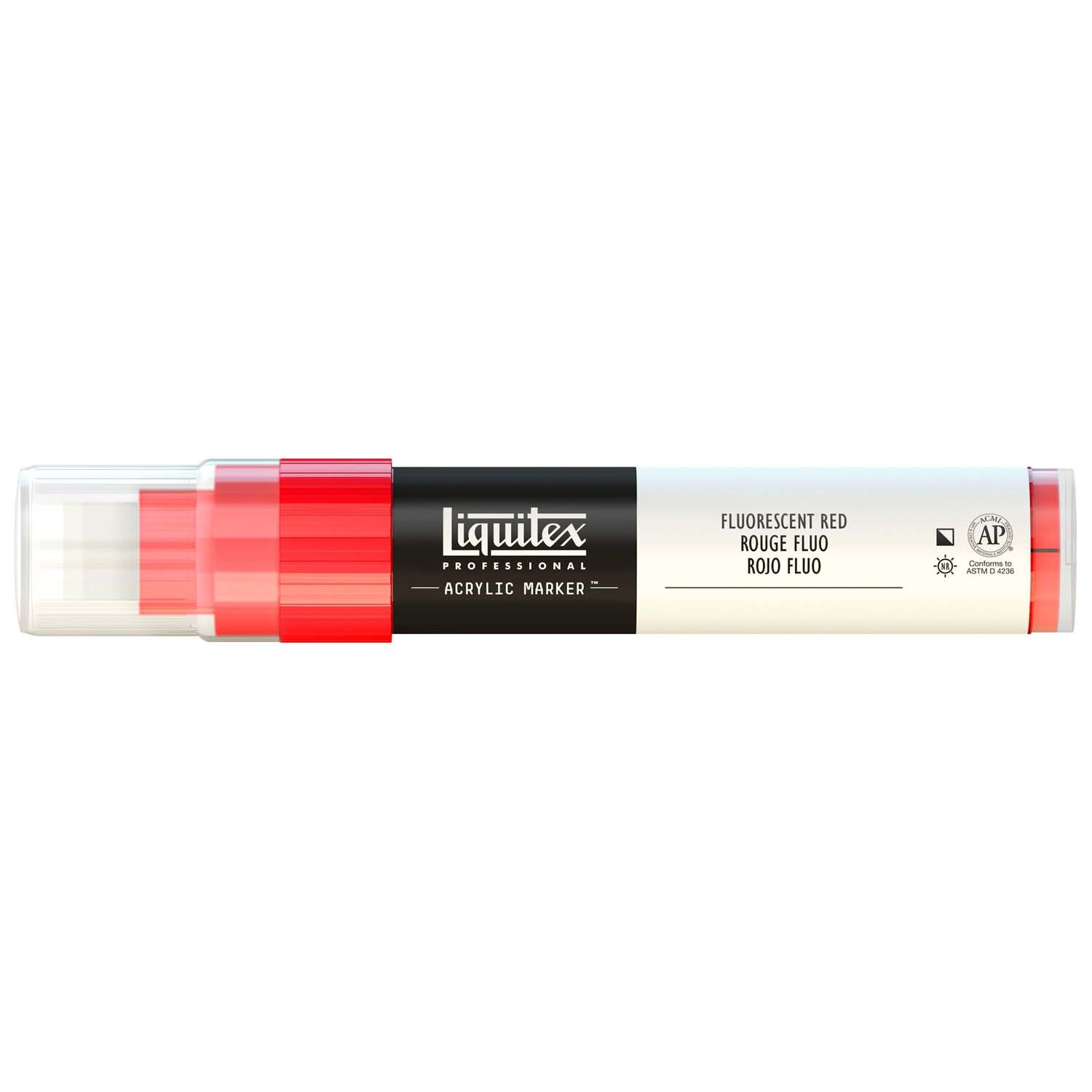 Paint Acryl Marker 8-15mm in leuchtendem Rot von Liquitex, ideal für kreative Projekte.