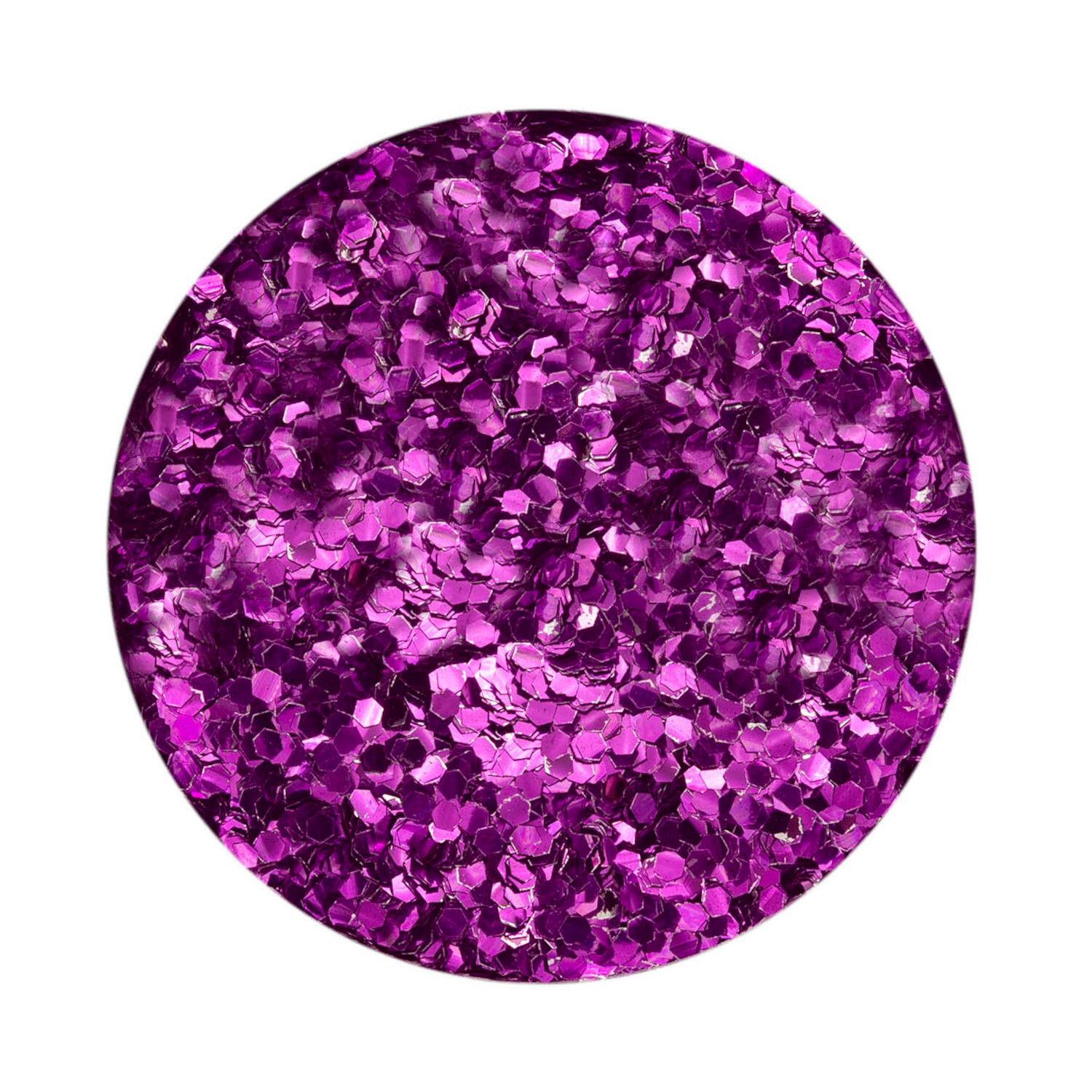 Bio Glitter grob 10g Farbe Violett von GLOREX 
