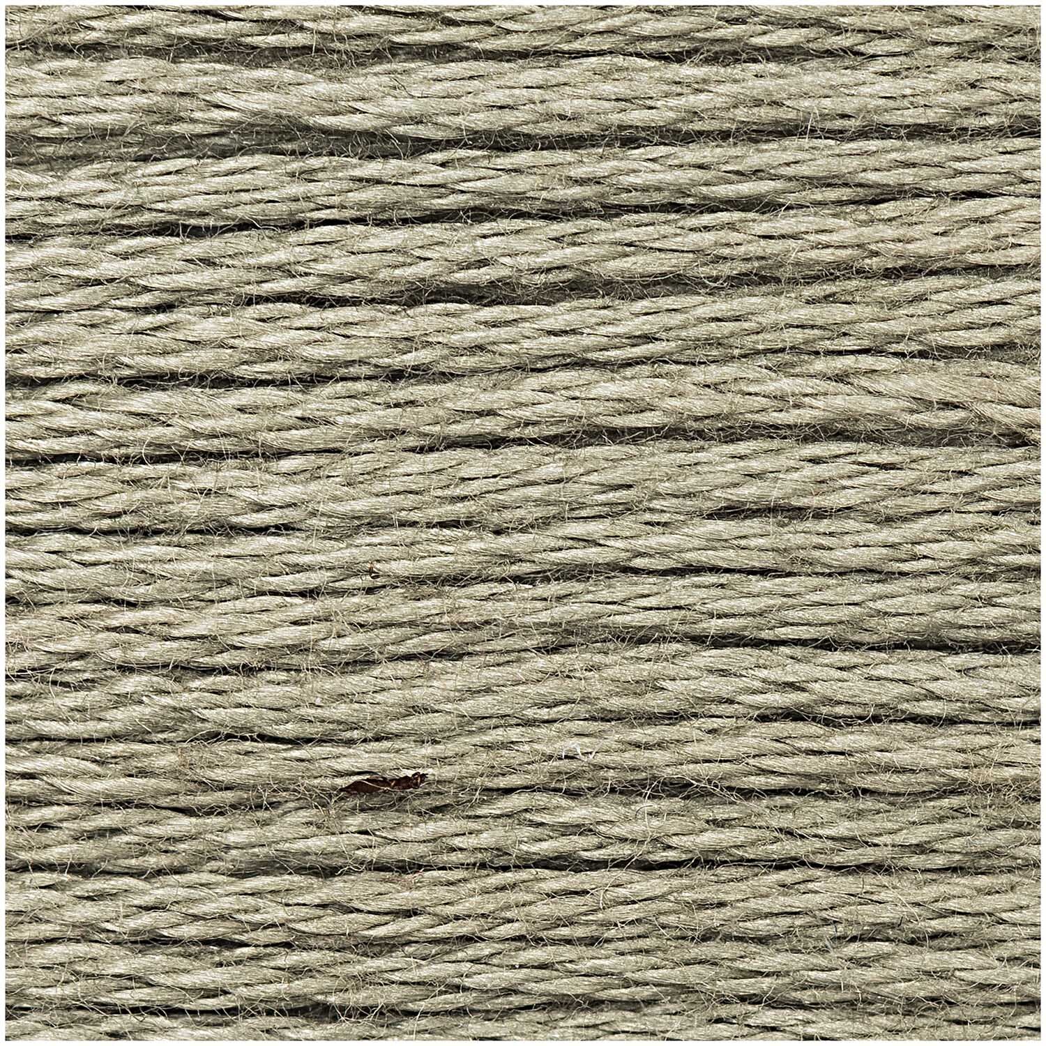 Sticktwist 8m von Rico Design in grauer Farbe, ideal für Handarbeiten und kreative Projekte.