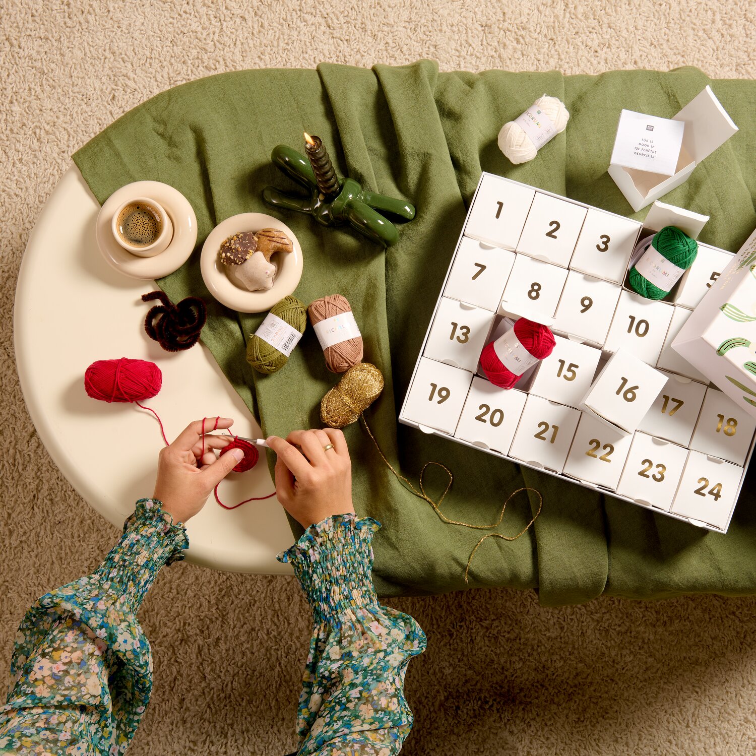 Ricorumi Adventskalender Advent Advent von Rico Design