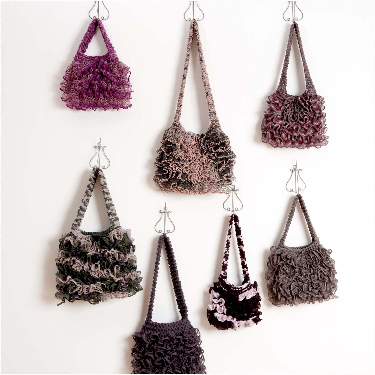 Strickanleitung Tasche aus Schalgarnen von idee. Creativmarkt