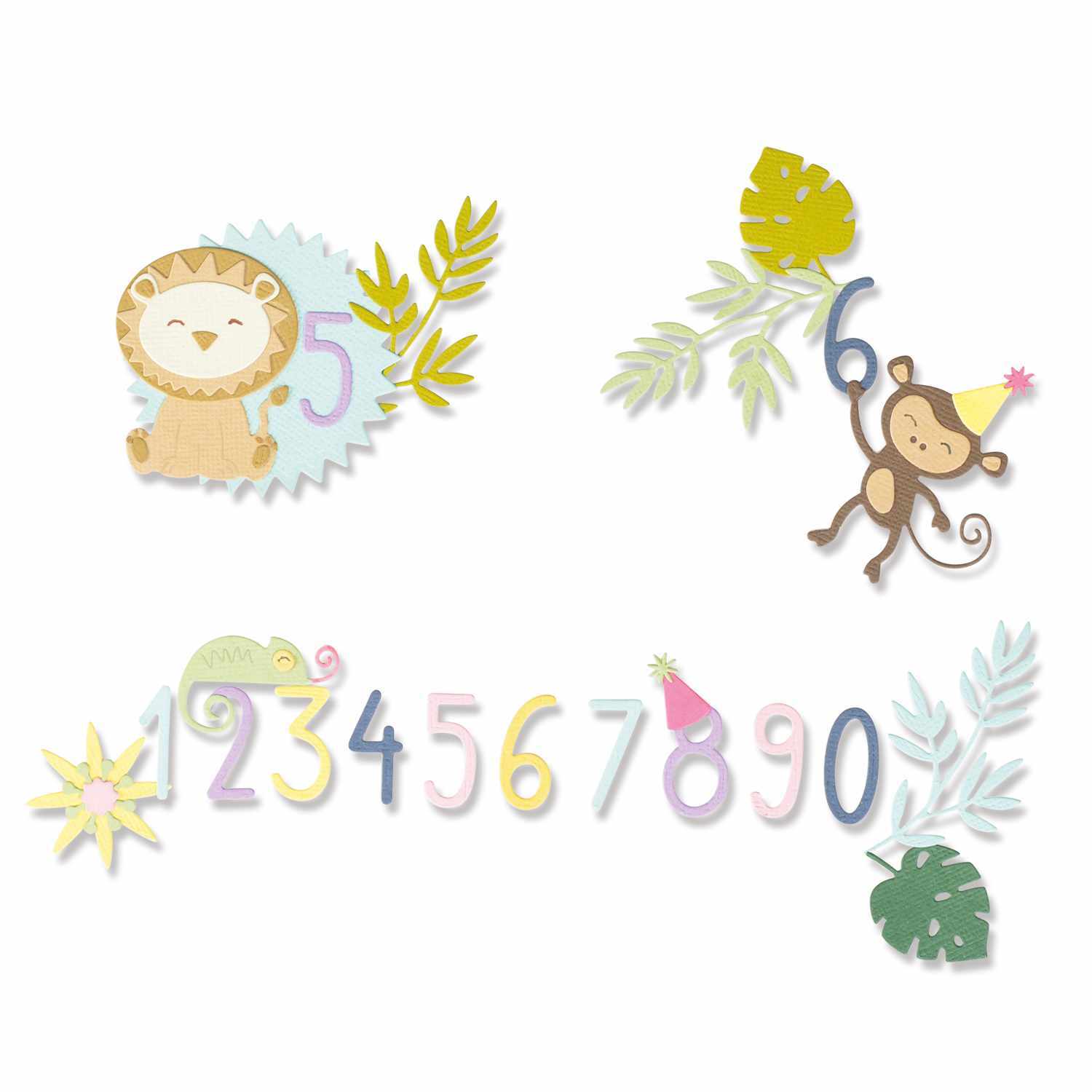Thinlits Die Jungle Fun by Lisa Jones Thinlits Die Jungle Fun by Lisa Jones