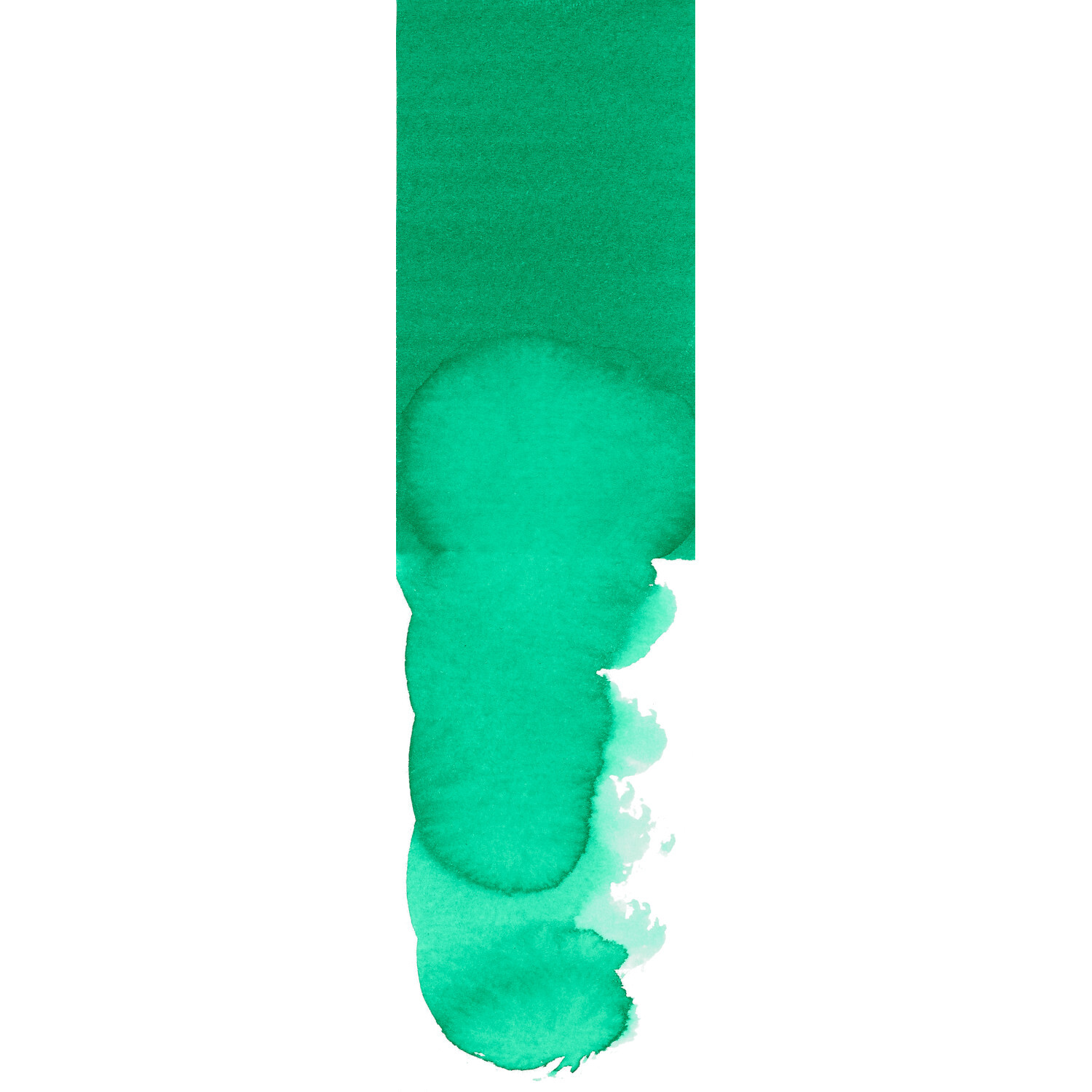 Goldfaber Aqua Dual Marker Farbe Smaragdgrün von Faber-Castell Goldfaber Aqua Dual Marker, Smaragdgrün, zeigt einen intensiven grünen Farbverlauf auf weißem Hintergrund. Ideal für kreative Projekte.