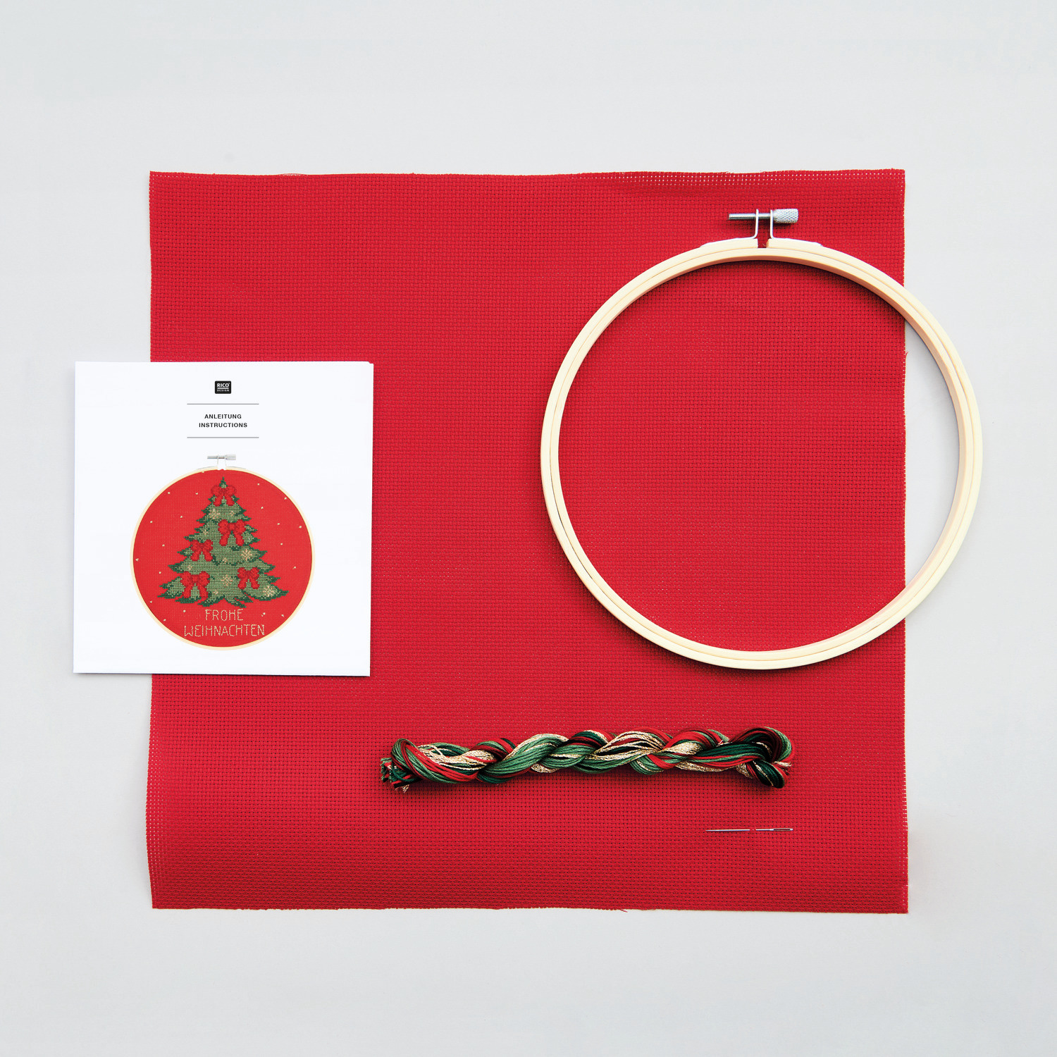 Stickpackung Bild Weihnachtsbaum Stickpackung Bild Weihnachtsbaum