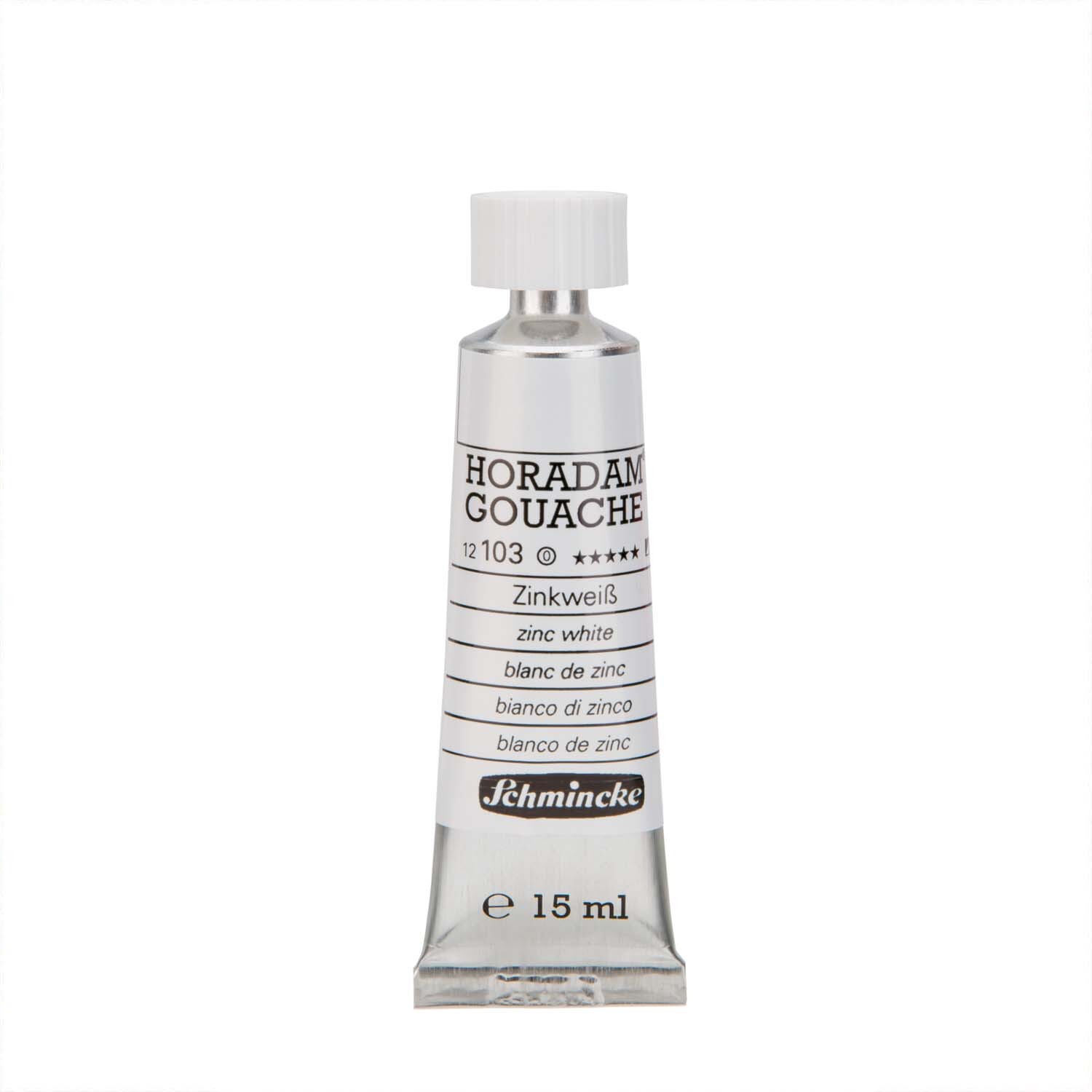 HORADAM Gouache zinkweiß 15ml von H. Schmincke & Co. 