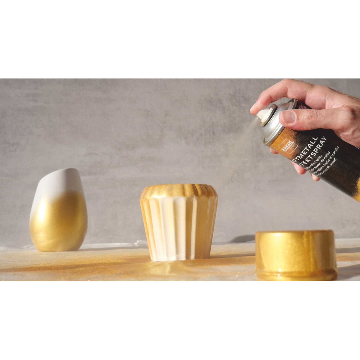 Blattmetall Effektspray 400ml Farbe Gold von C.Kreul 