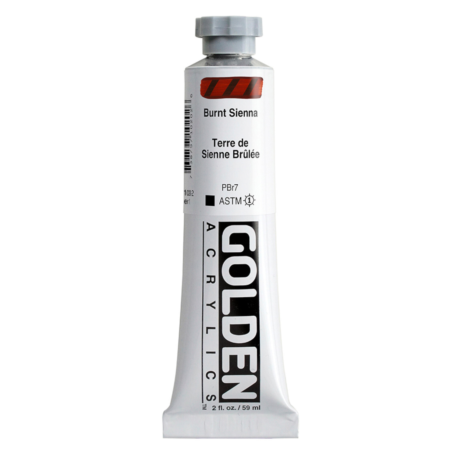 Golden Heavy Body Acrylfarbe Siena Gebrannt