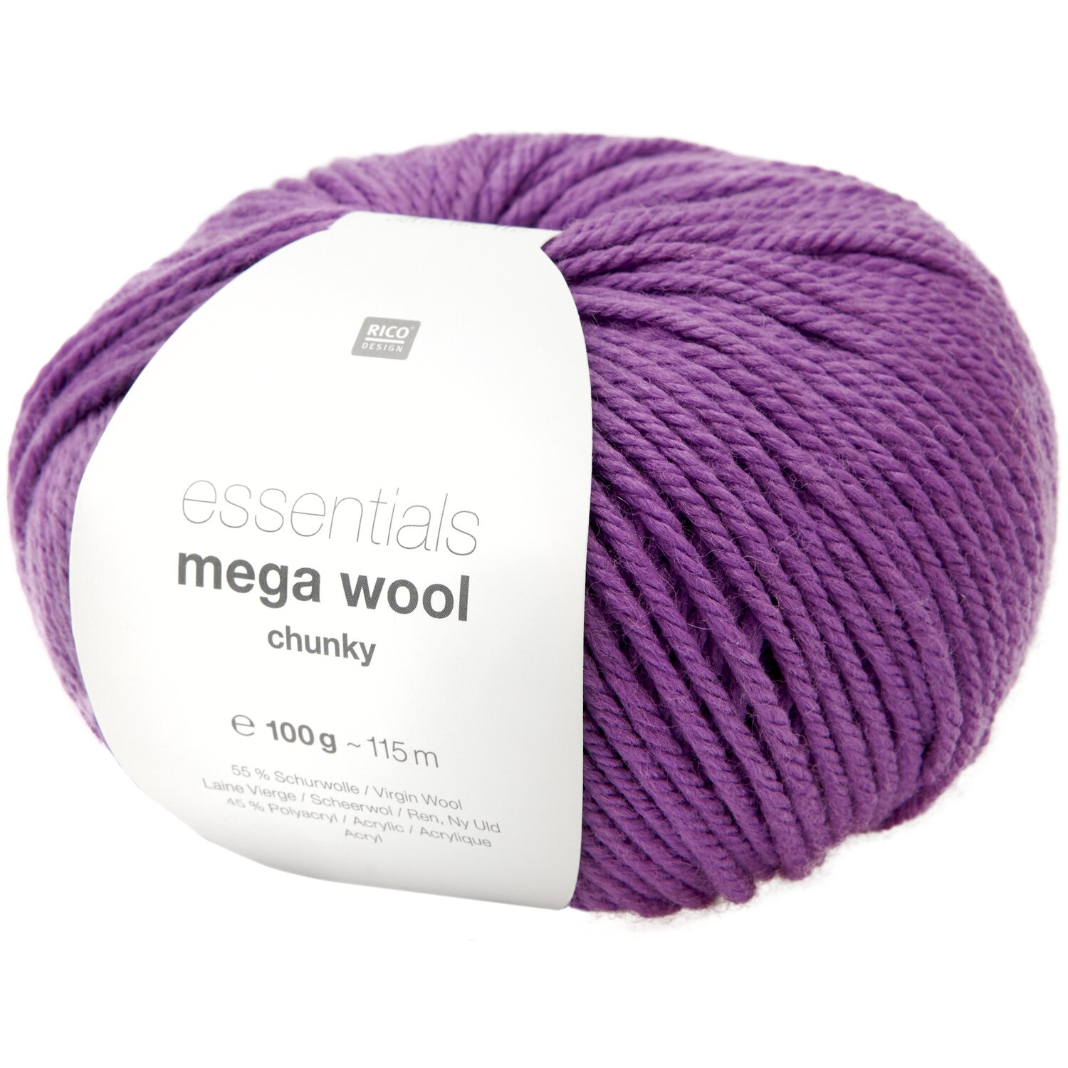 Rico Essentials Mega Wool Chunky - Purple (031)
