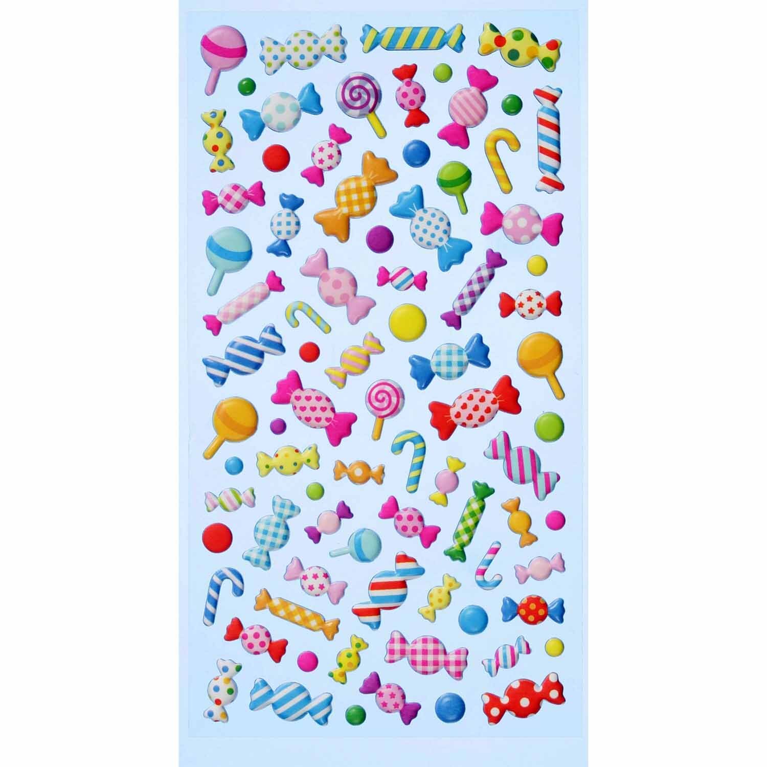 SoftySticker Bonbons mehrfarbig