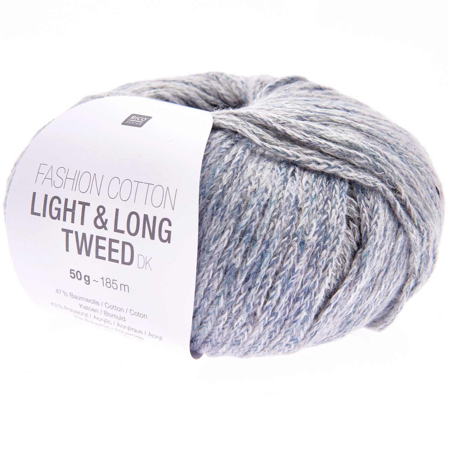 Fashion Cotton Light & Long Tweed dk Fashion Cotton Light & Long Tweed dk