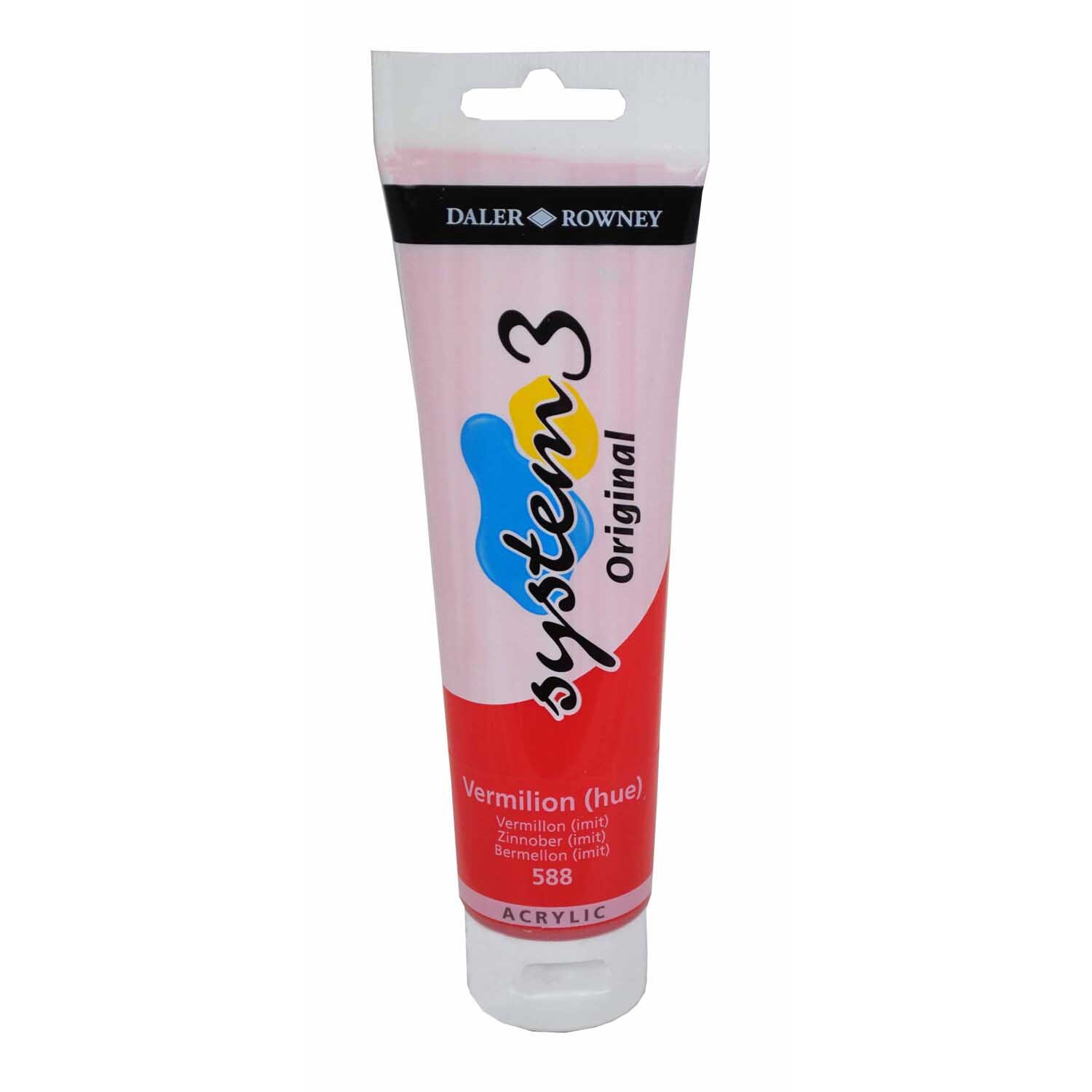 Daler-Rowney System 3 150ml Vermilion