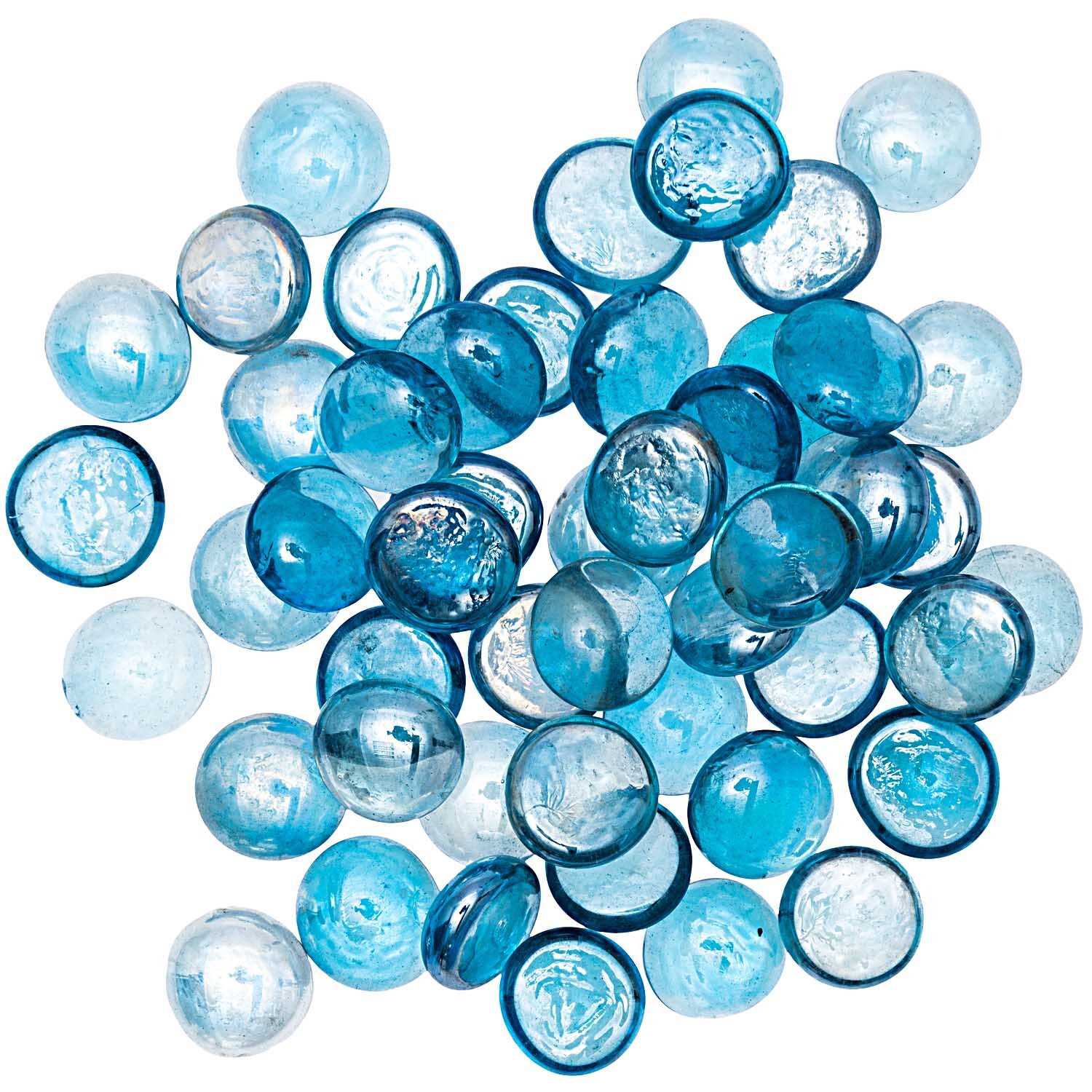 Blau Irisierend