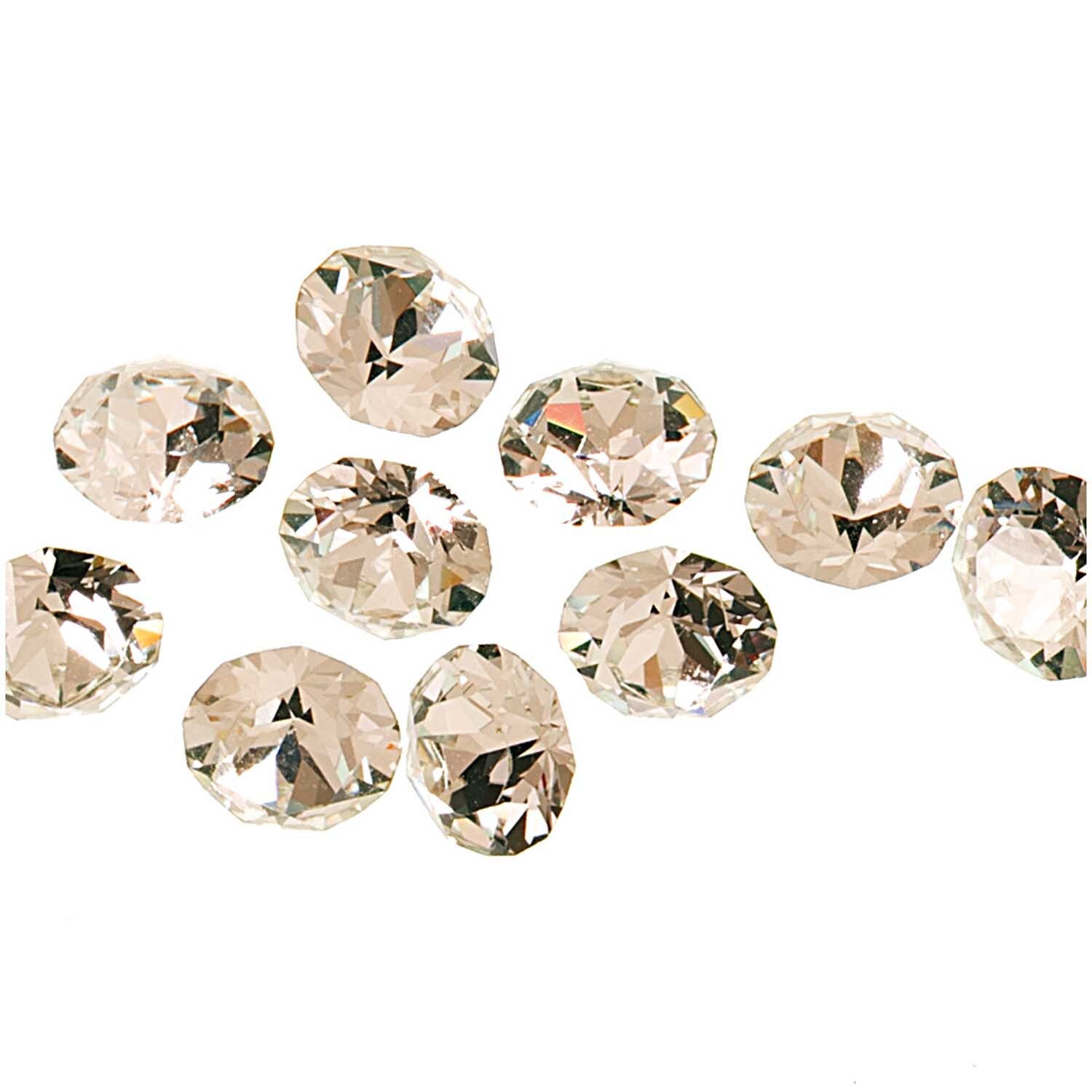 Strass-Steine spitz crystal 4mm 10 Stück