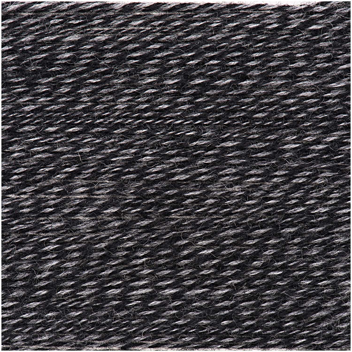 Superba Premium Mouliné 4-fädig 100g 380m Farbe Schwarz-Grau von Rico Design Superba Premium Mouliné 4-fädig von Rico Design in Schwarz-Grau, 100g 380m, zeigt feine Garnstruktur.