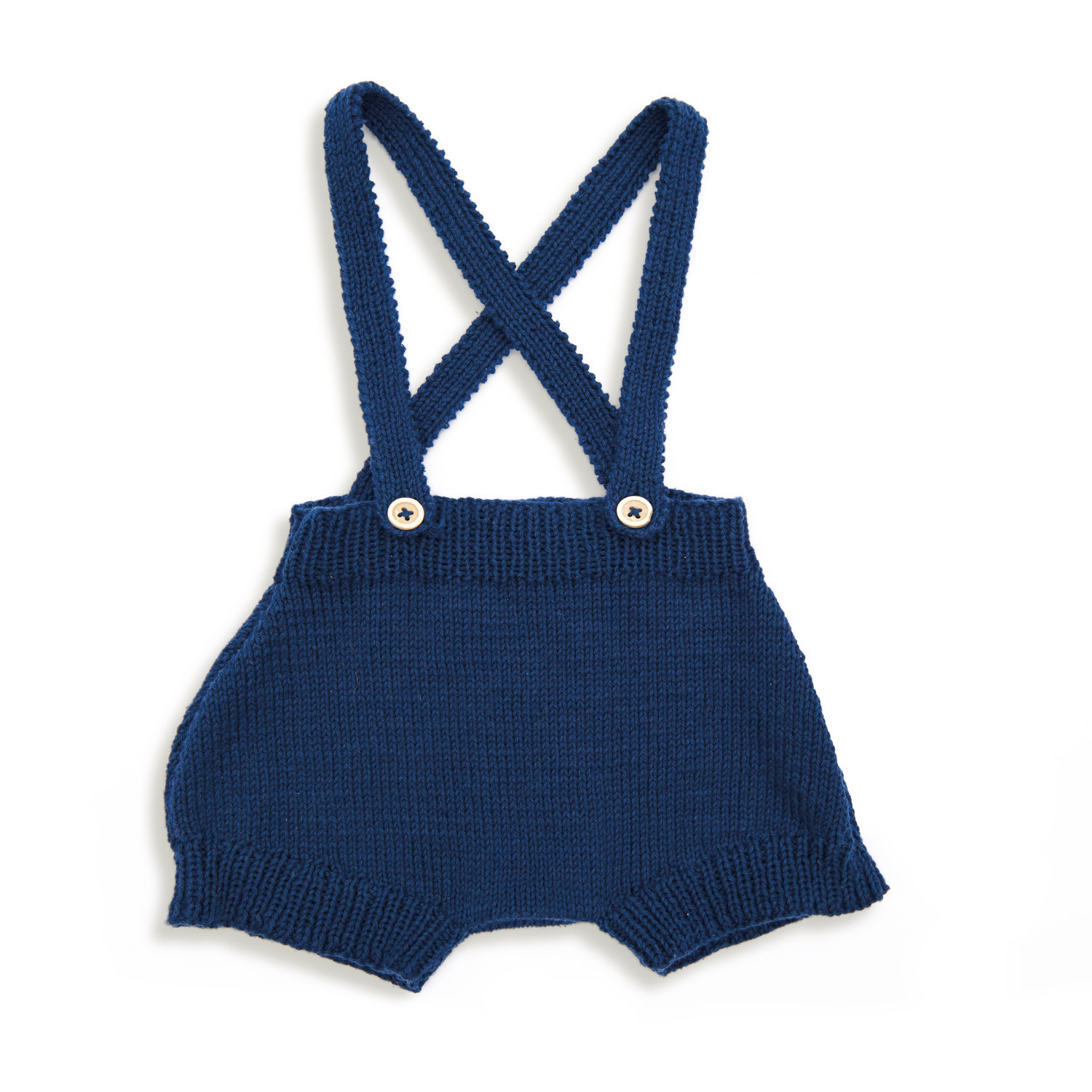 Baby Organic Cotton 50g 150m Farbe Marine von Rico Design Baby Organic Cotton: Dunkelblaue Strickhose mit Trägern, ideal für Babys. Weiches Material, 50g 150m.