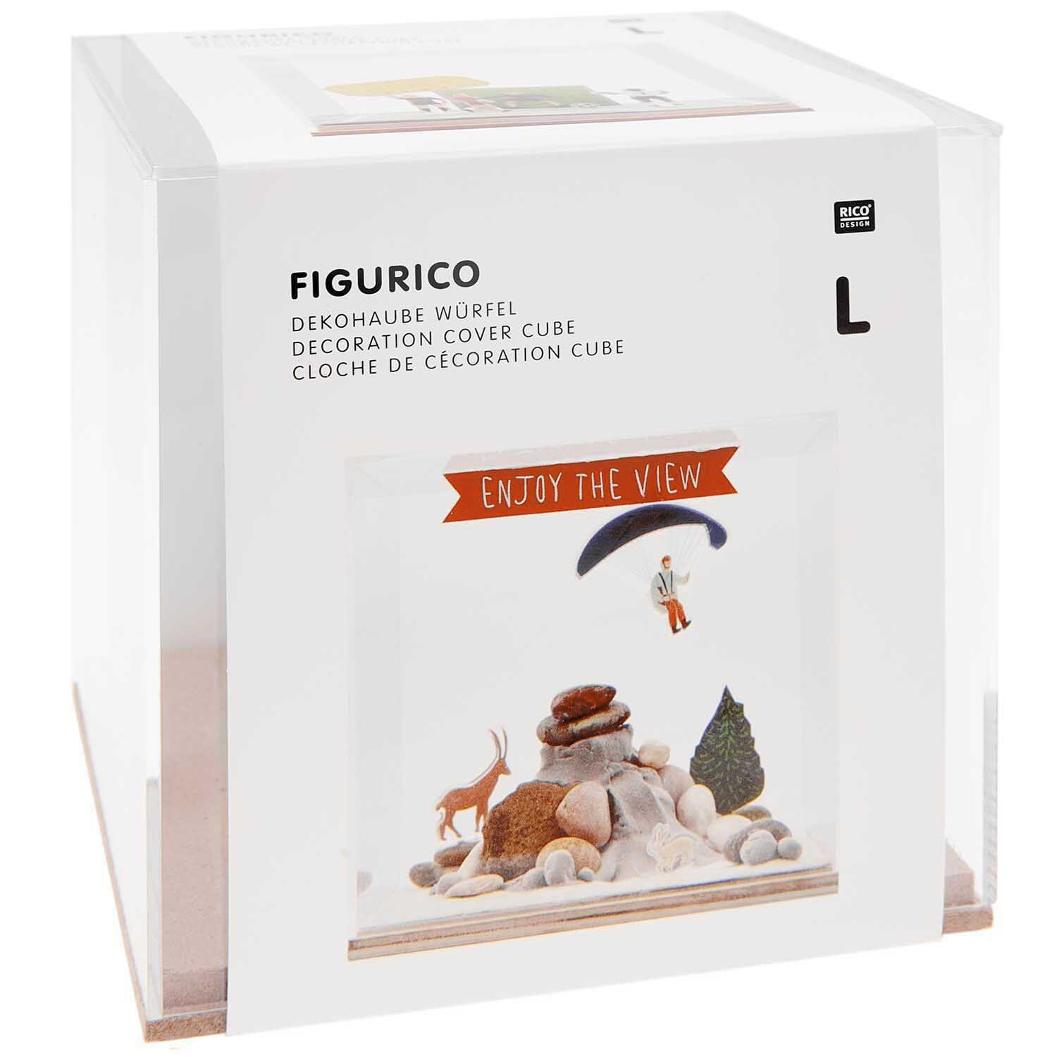 Figurico Dekohaube Würfel Figurico Dekohaube Würfel