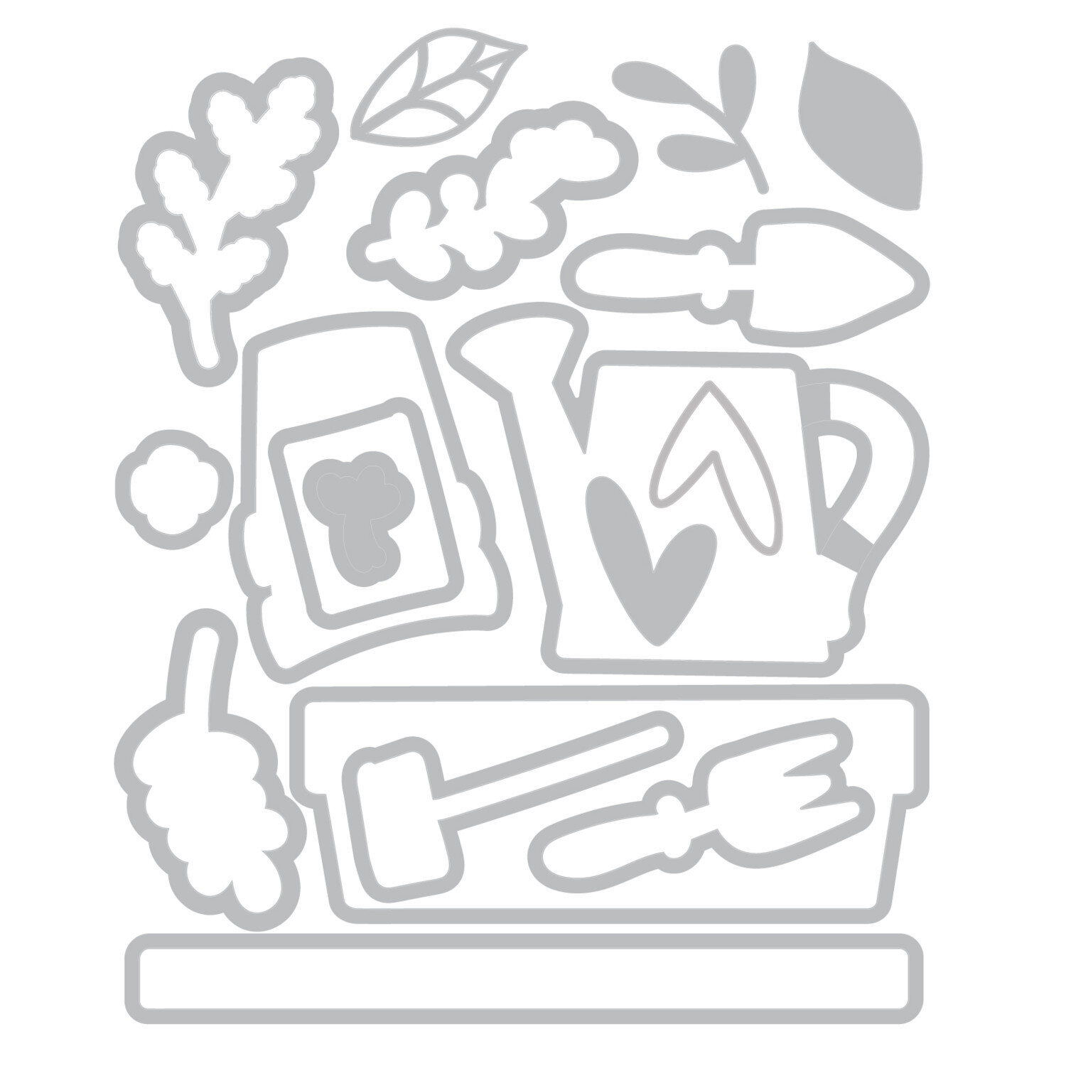 Thinlits Die Set Greenhouse Finds #2 18PK von idee. Creativmarkt 