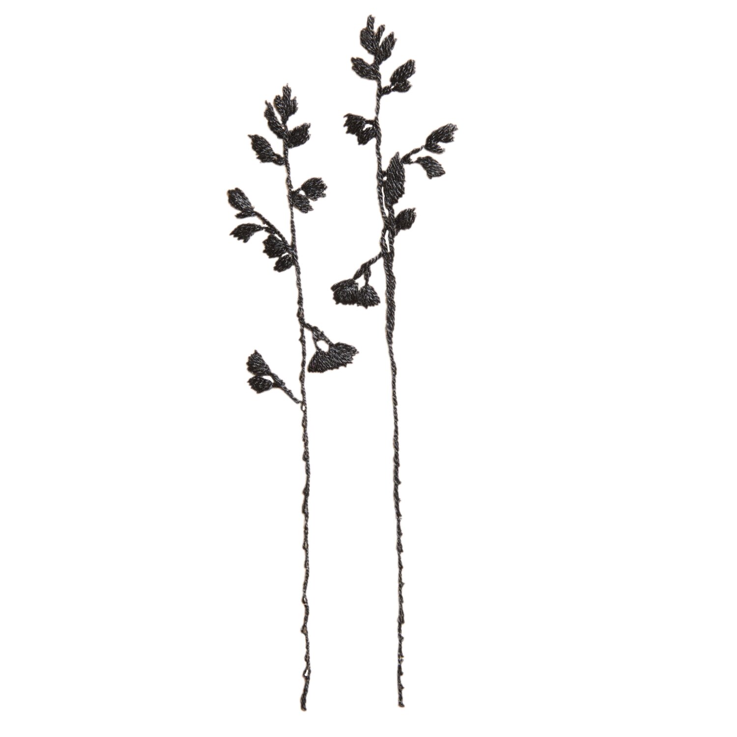 Stick & Stitch Packung Blumen und Gräser XL 8-teilig von Rico Design