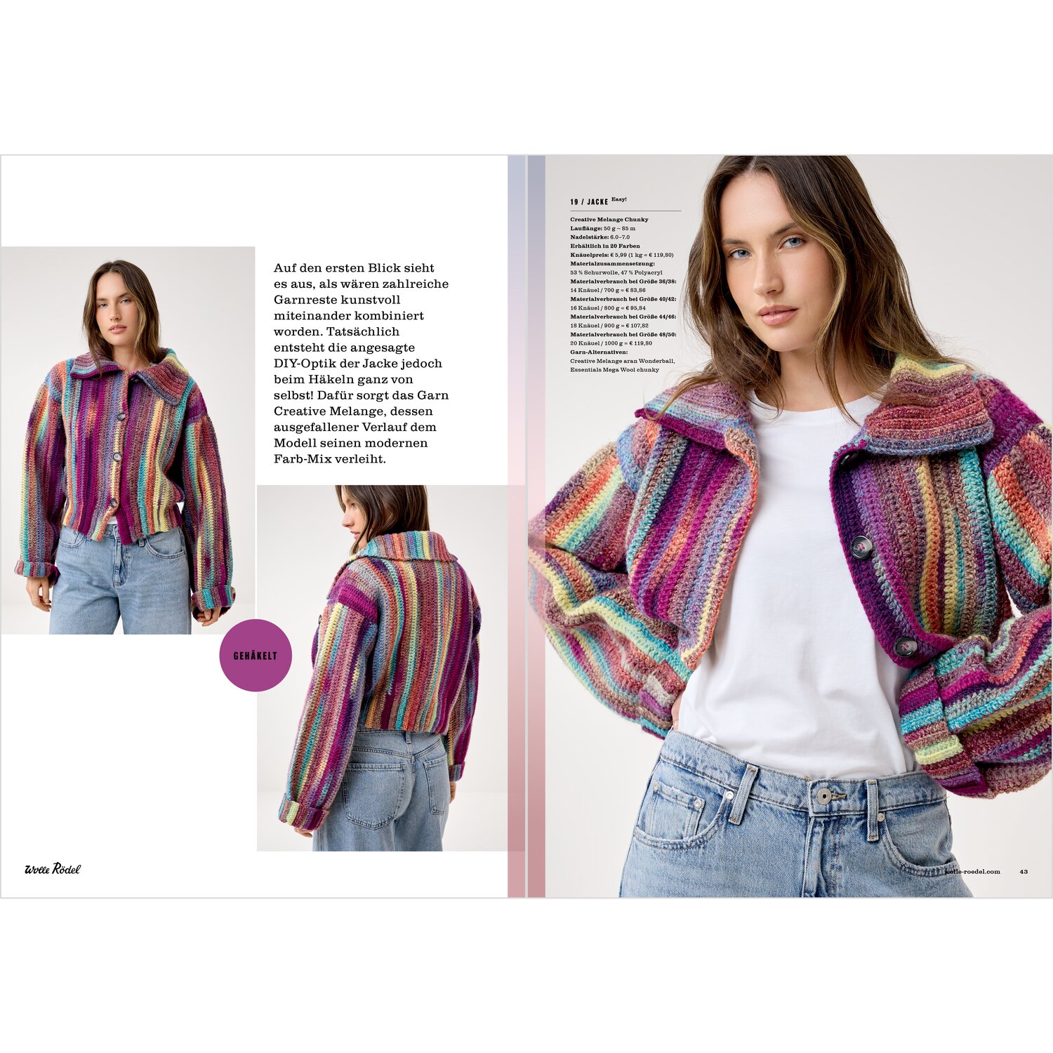Die Neue Masche No. 16 Herbst von idee. Creativmarkt 