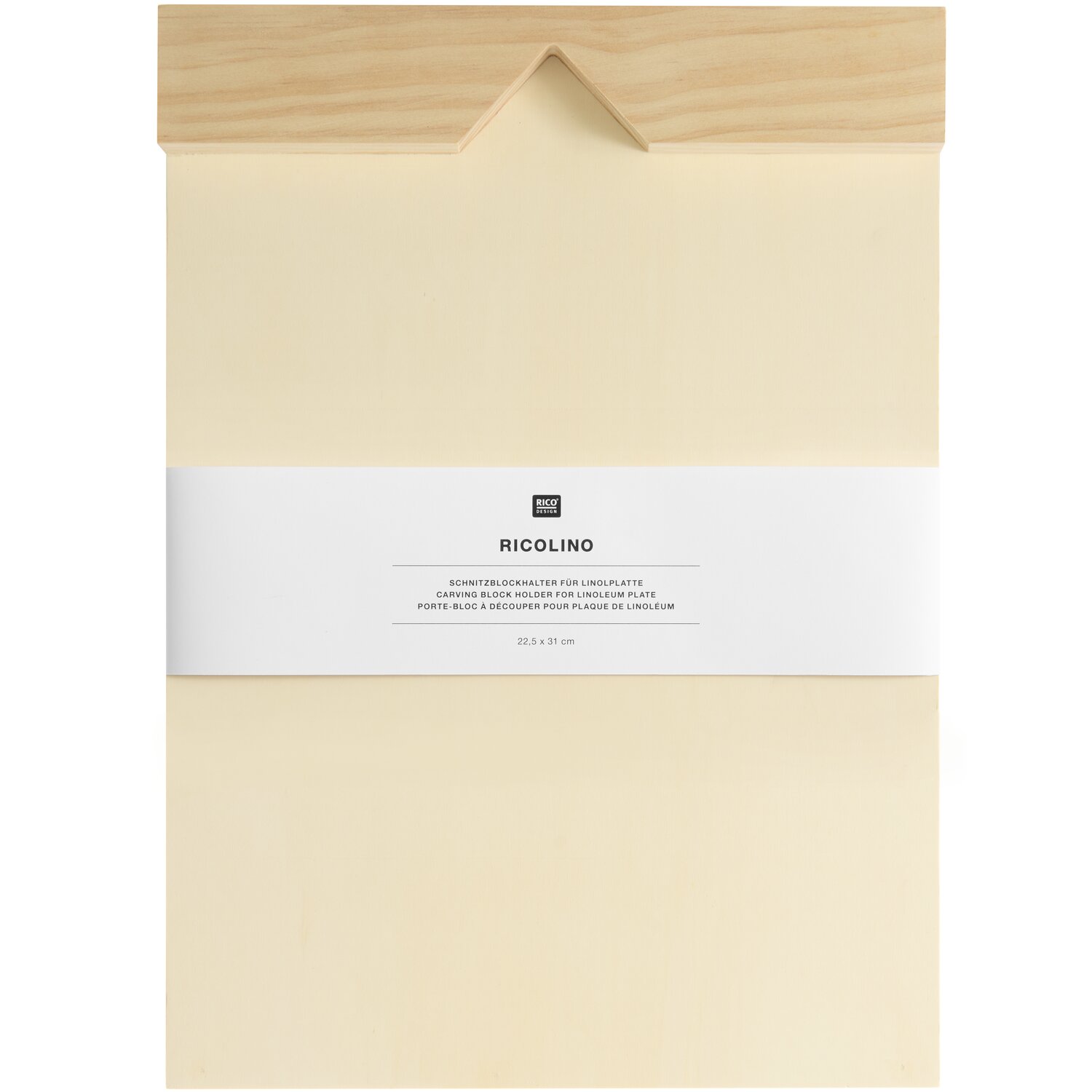 Ricolino Schnitzblockhalter 22,5x31x3,9cm von Rico Design