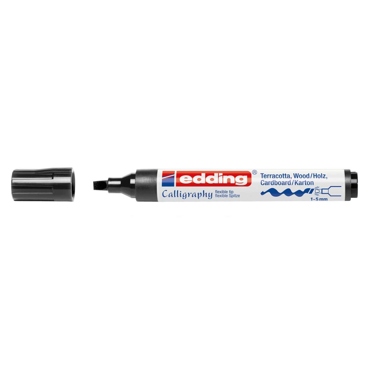 1455 calligraphy marker schwarz