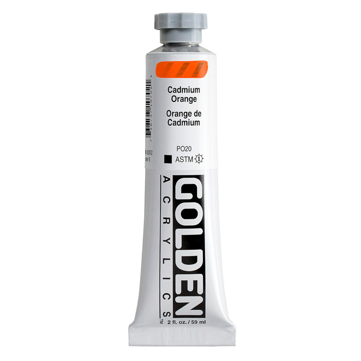 Golden Heavy Body Acrylfarbe Kadmiumorange