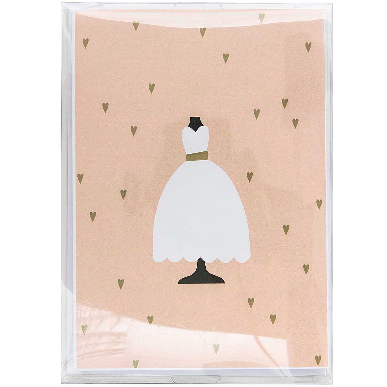 Paper Poetry Kartenset Brautkleid