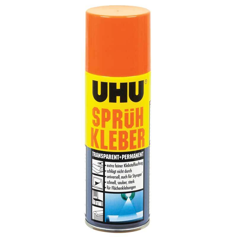 Sprühkleber permanent transparent 200ml