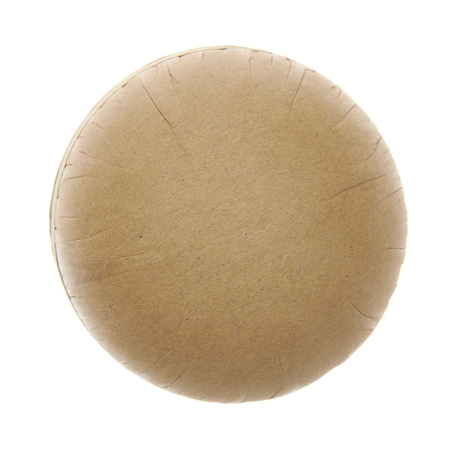 Pappmaché Kugel natur 8cm Pappmaché Kugel natur 8cm