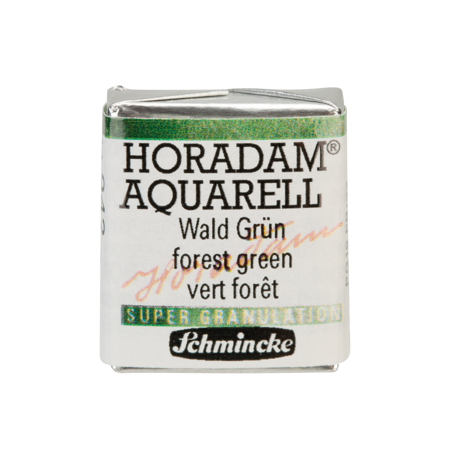 Schmincke HORADAM Aquarellfarbe 1/2 Näpfchen Wald Grün