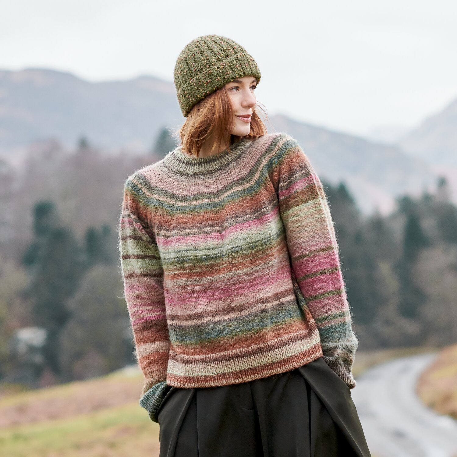 Strickset Pullover Modell 27 aus Lovewool No. 23 von Rico Design