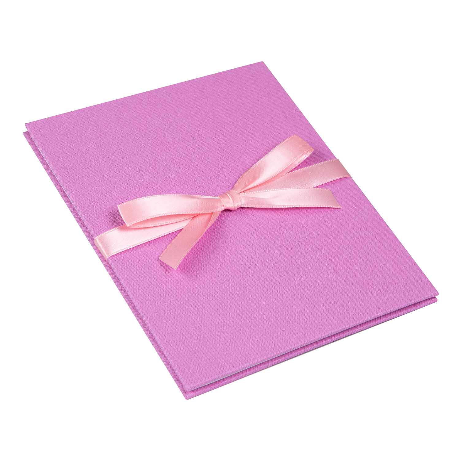 Leporello 15,5x19cm für 10 Fotos weiße Seiten Farbe Lavender von Goldbuch Georg Brückner 