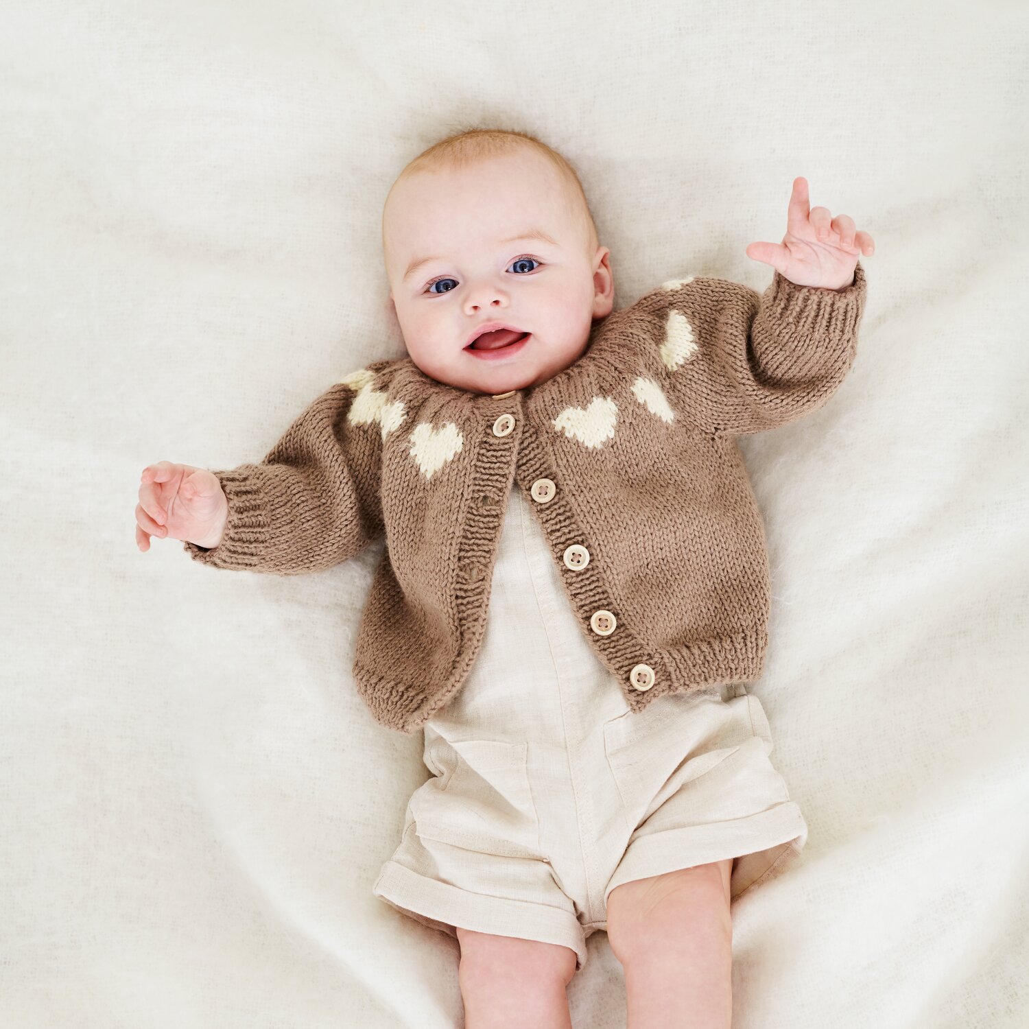 Strickset Jacke Modell 20 aus Baby 044 von Rico Design