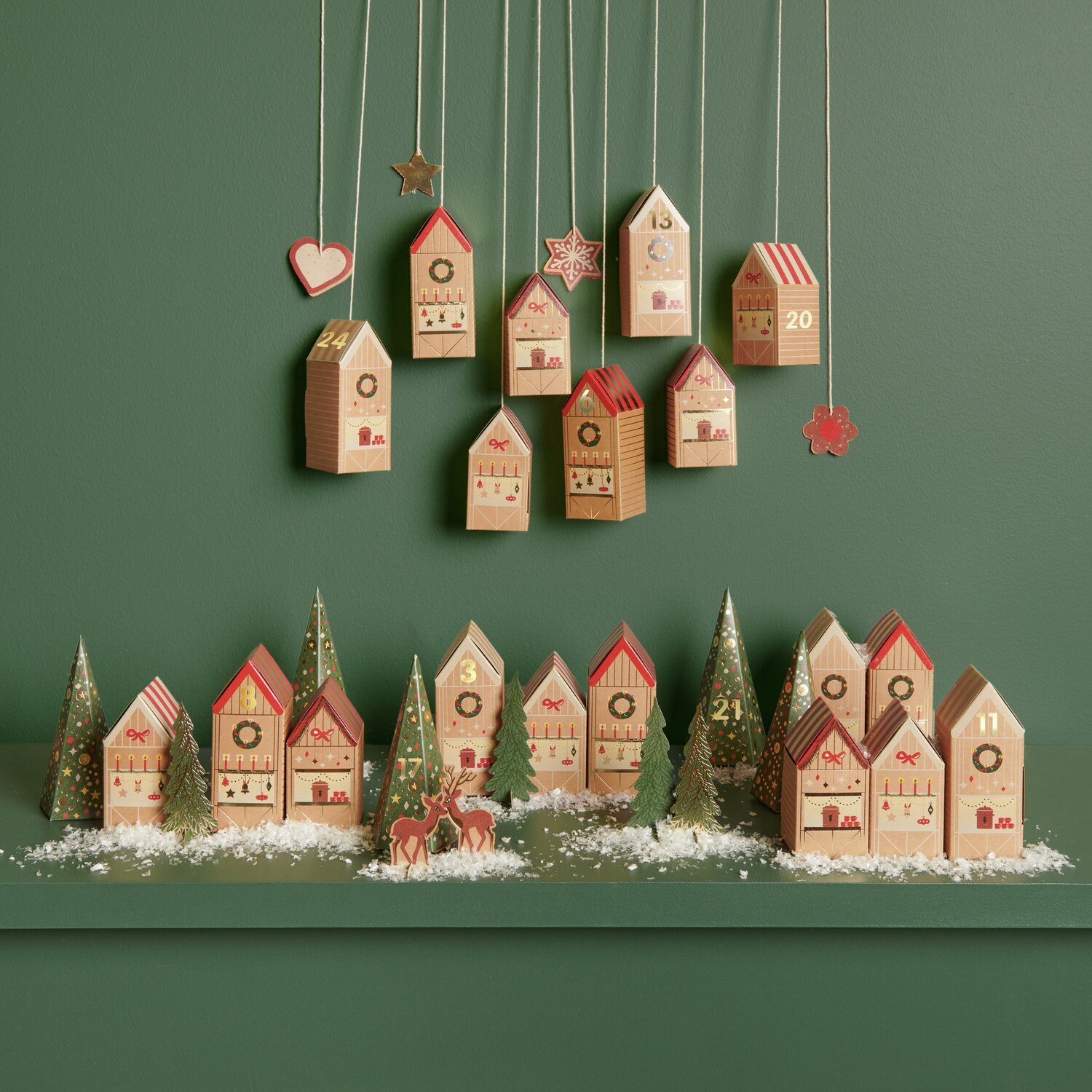 Adventskalender Bastelset von Rico Design