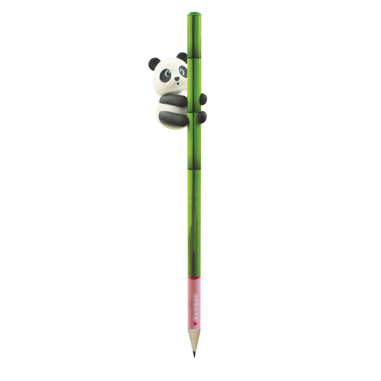 Bleistift mit Panda Radiergummi