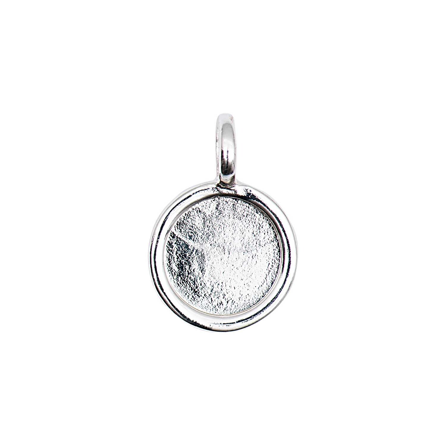 Cabochon Anhänger mit Rand 16mm
