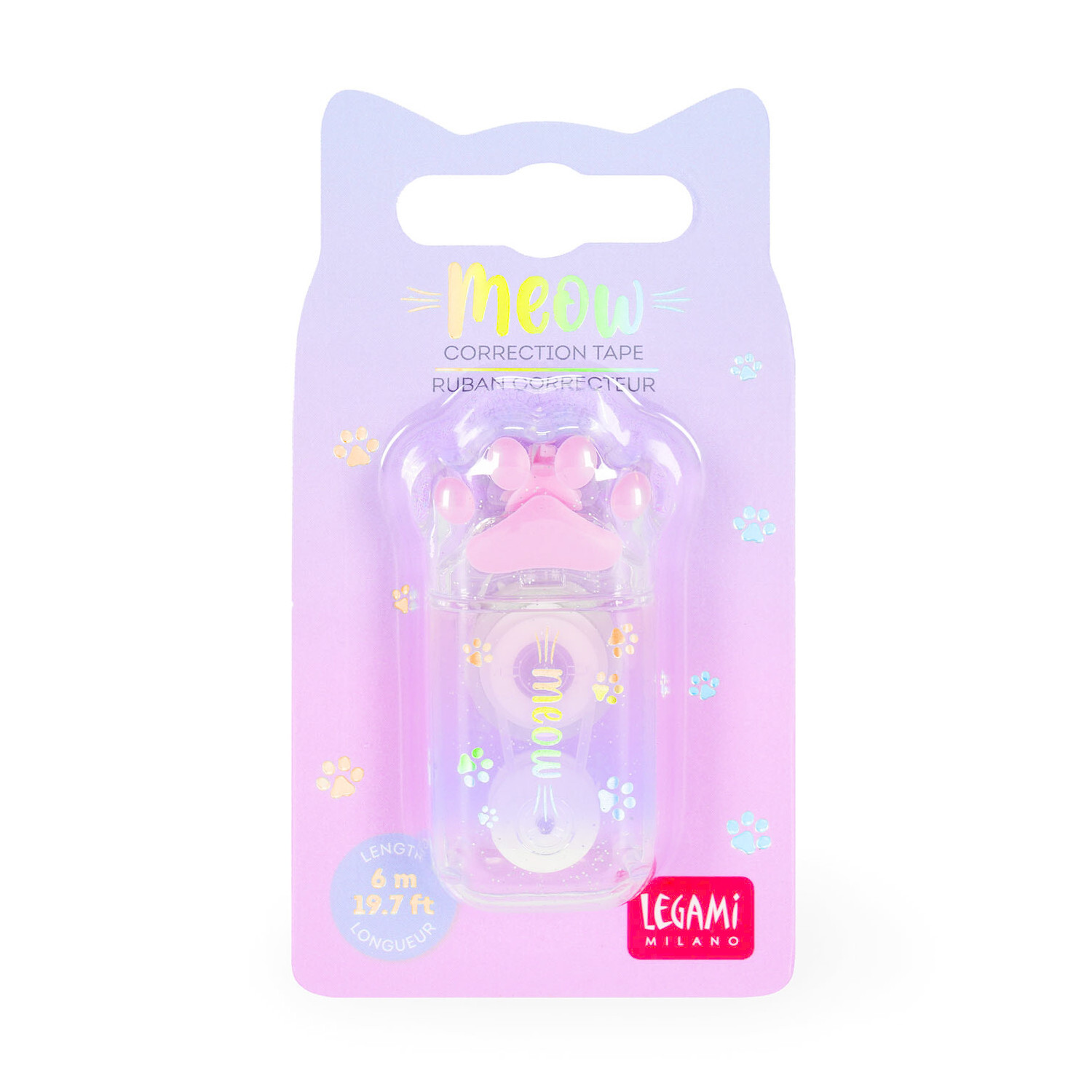 Korrekturroller Meow Klein von Legami 