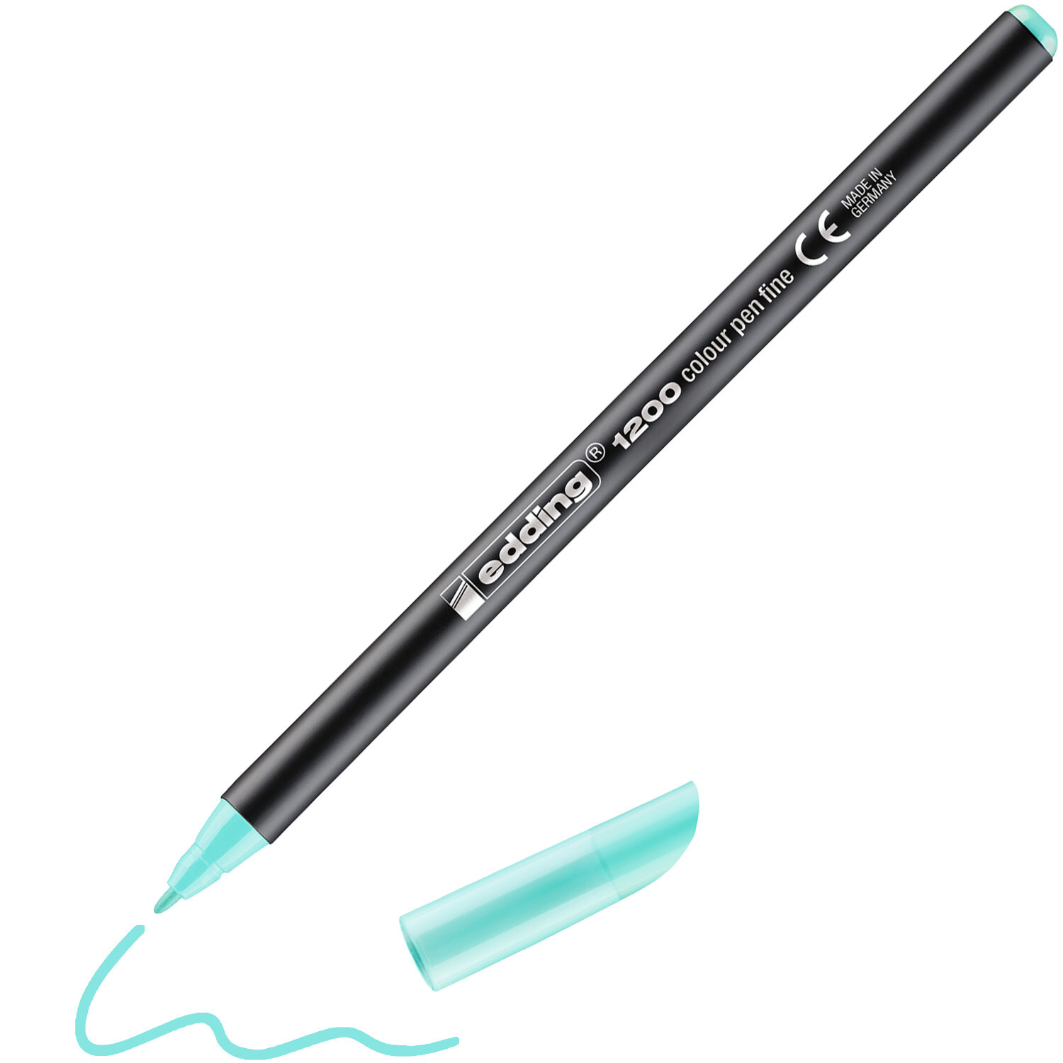 1200 colour pen 0,5-1mm Farbe Sweet Mint von edding International  1200 colour pen 0,5-1mm von edding in Sweet Mint, ideal für präzises Zeichnen und Schreiben.