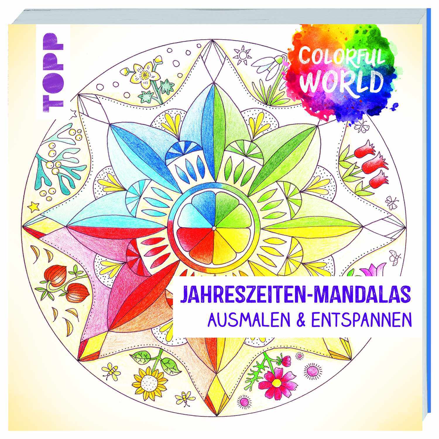 Colorful World - Jahreszeiten-Mandalas von frechverlag