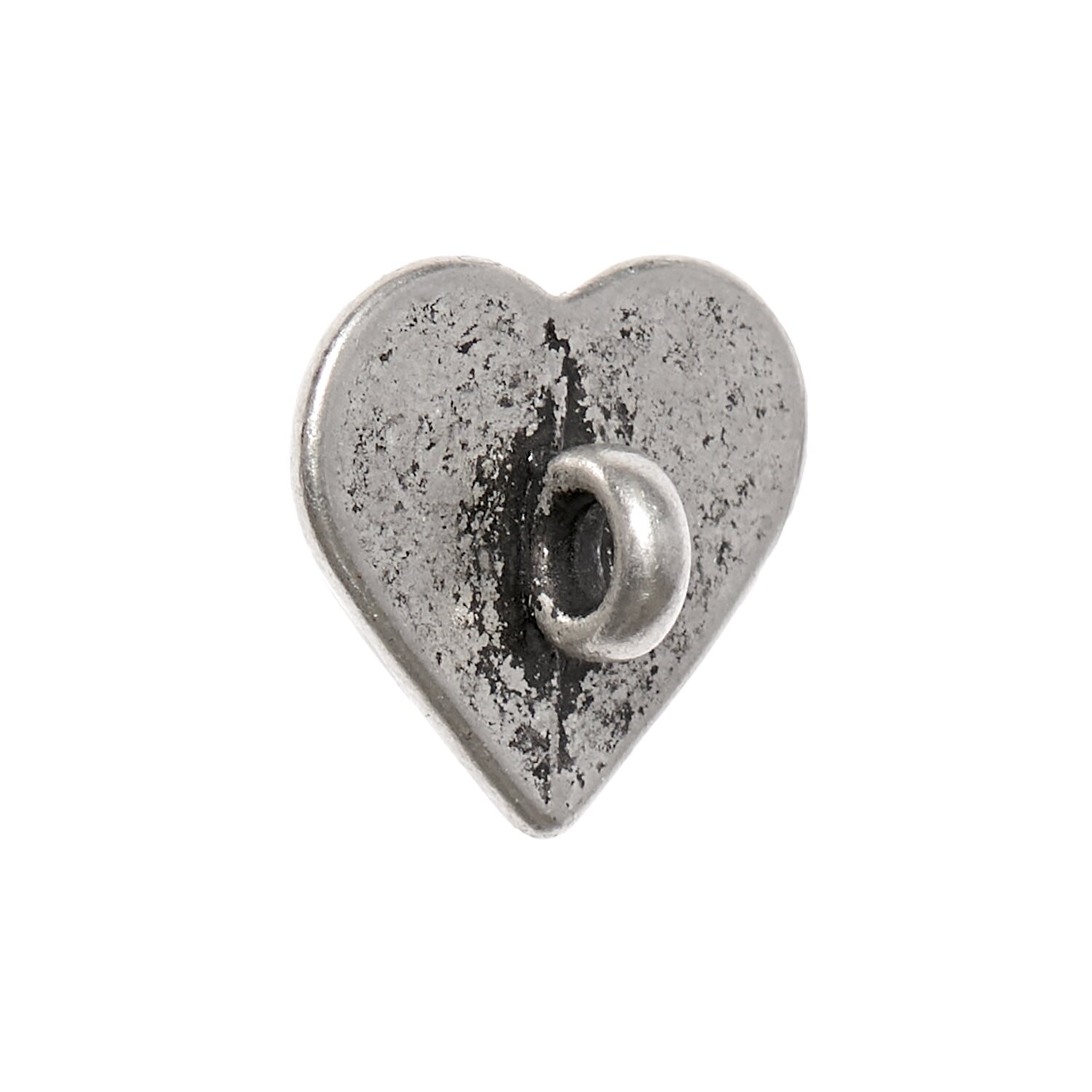 Trachtenknöpfe Herz 14x13mm 4 Stück von Rico Design