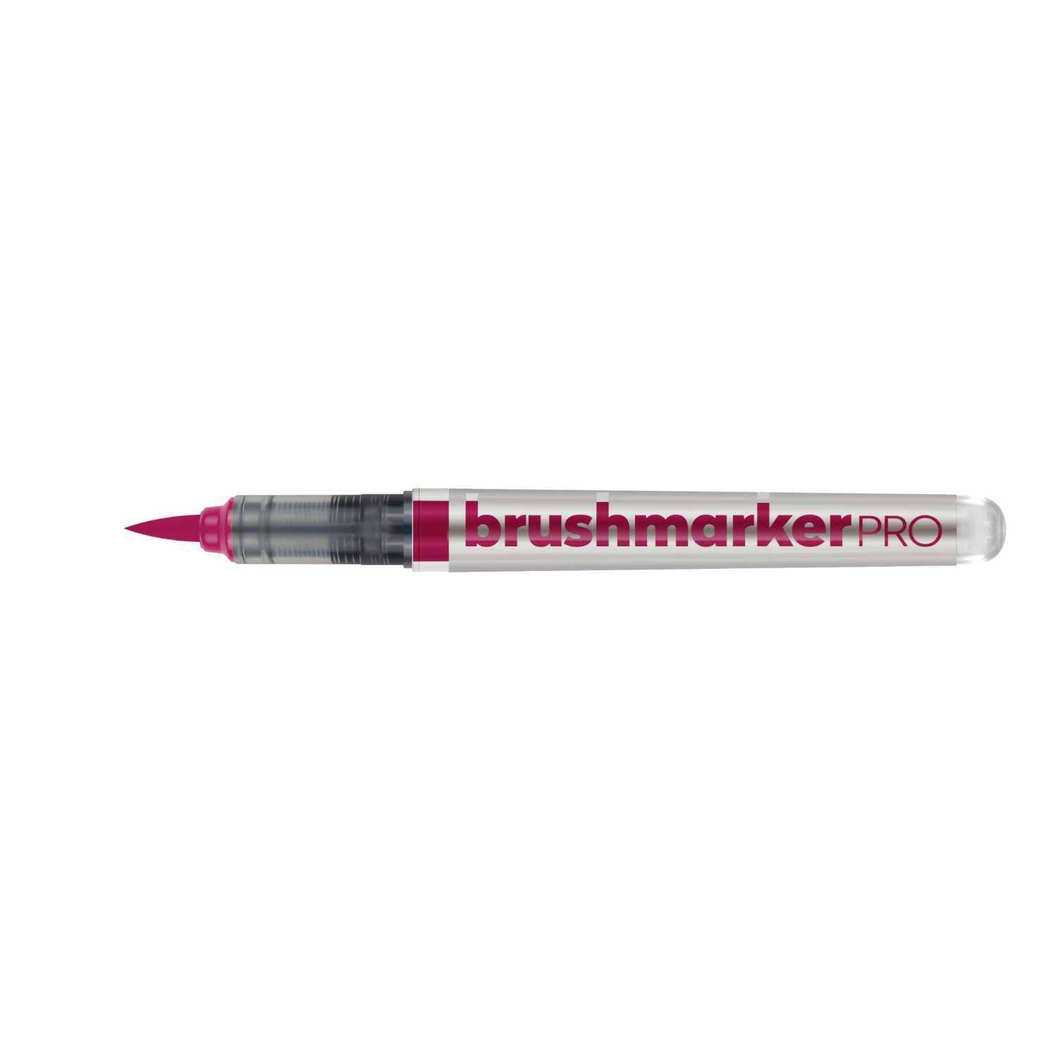 Brushmarker PRO in intensivem Rotton, ideal für kreative Projekte. Hochwertiger Stift von karin.