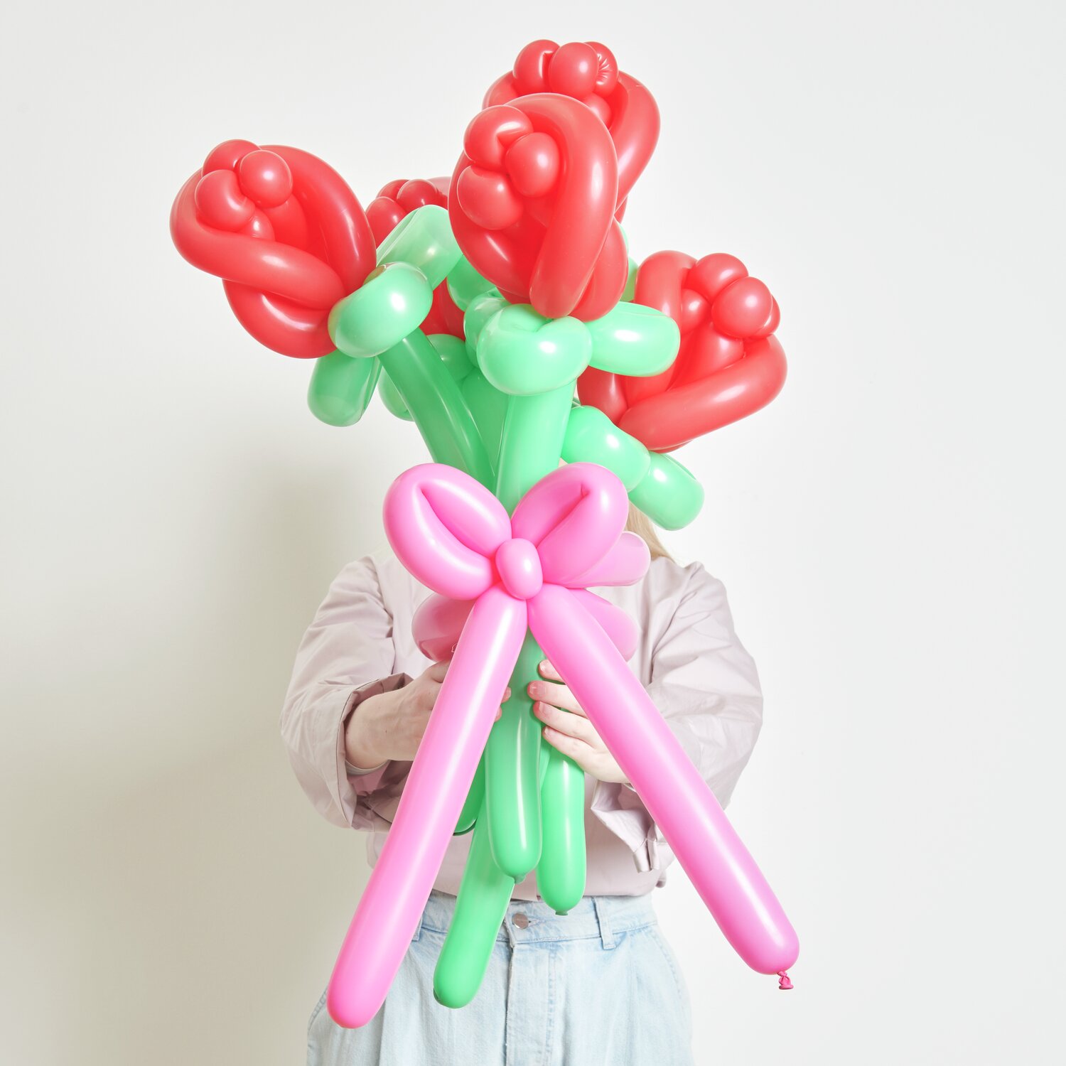 Ballonstrauß Rosen Rot Ballonstrauß Rosen Rot