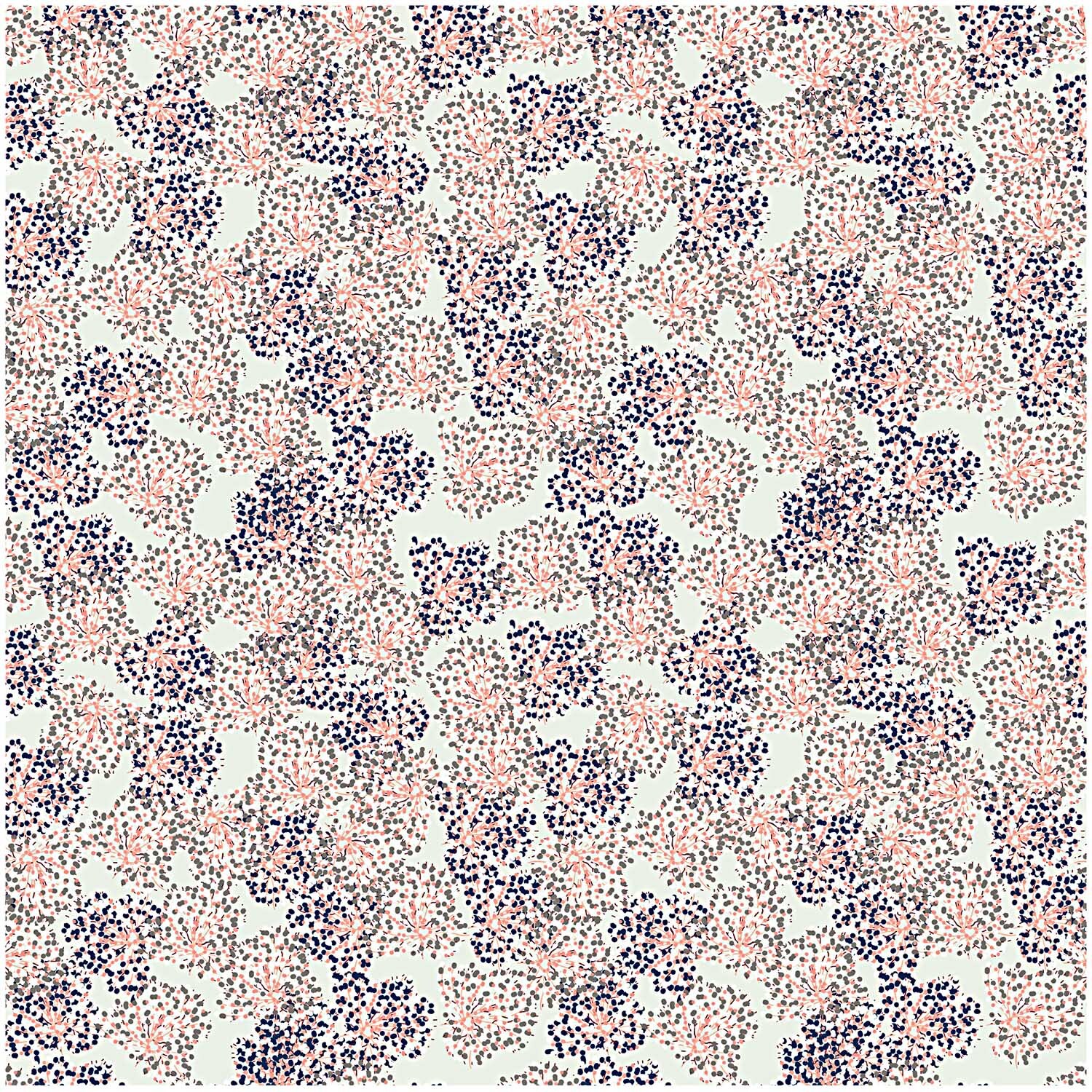Stoff Allium mint 50x140cm Stoff Allium mint 50x140cm