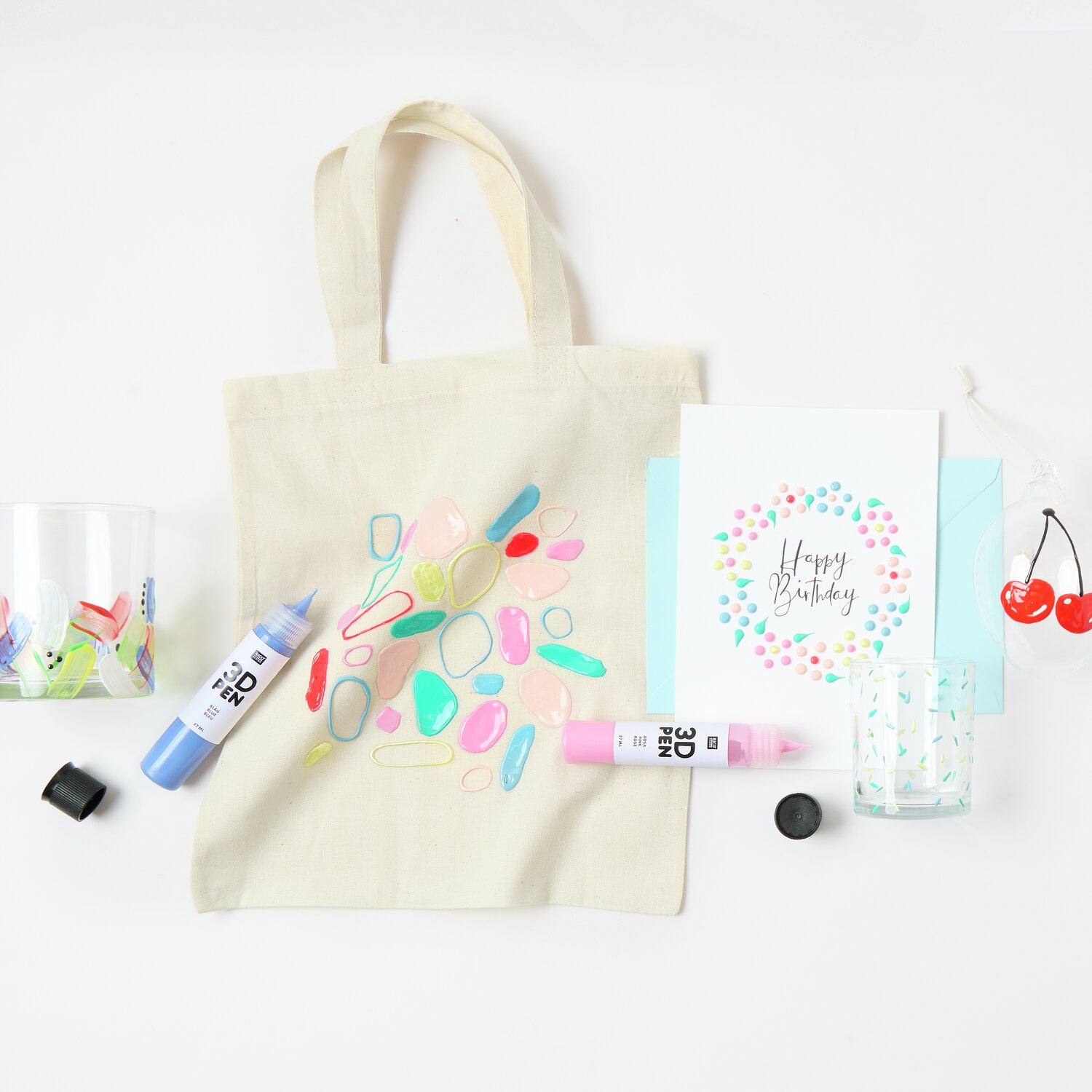 3D Pen Farbe 27ml Farbe Puder von Rico Design